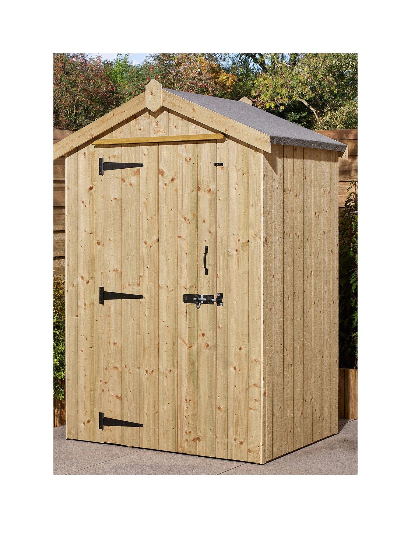 undefined Premium Heritage 4x3ft Shed Pressure Treated