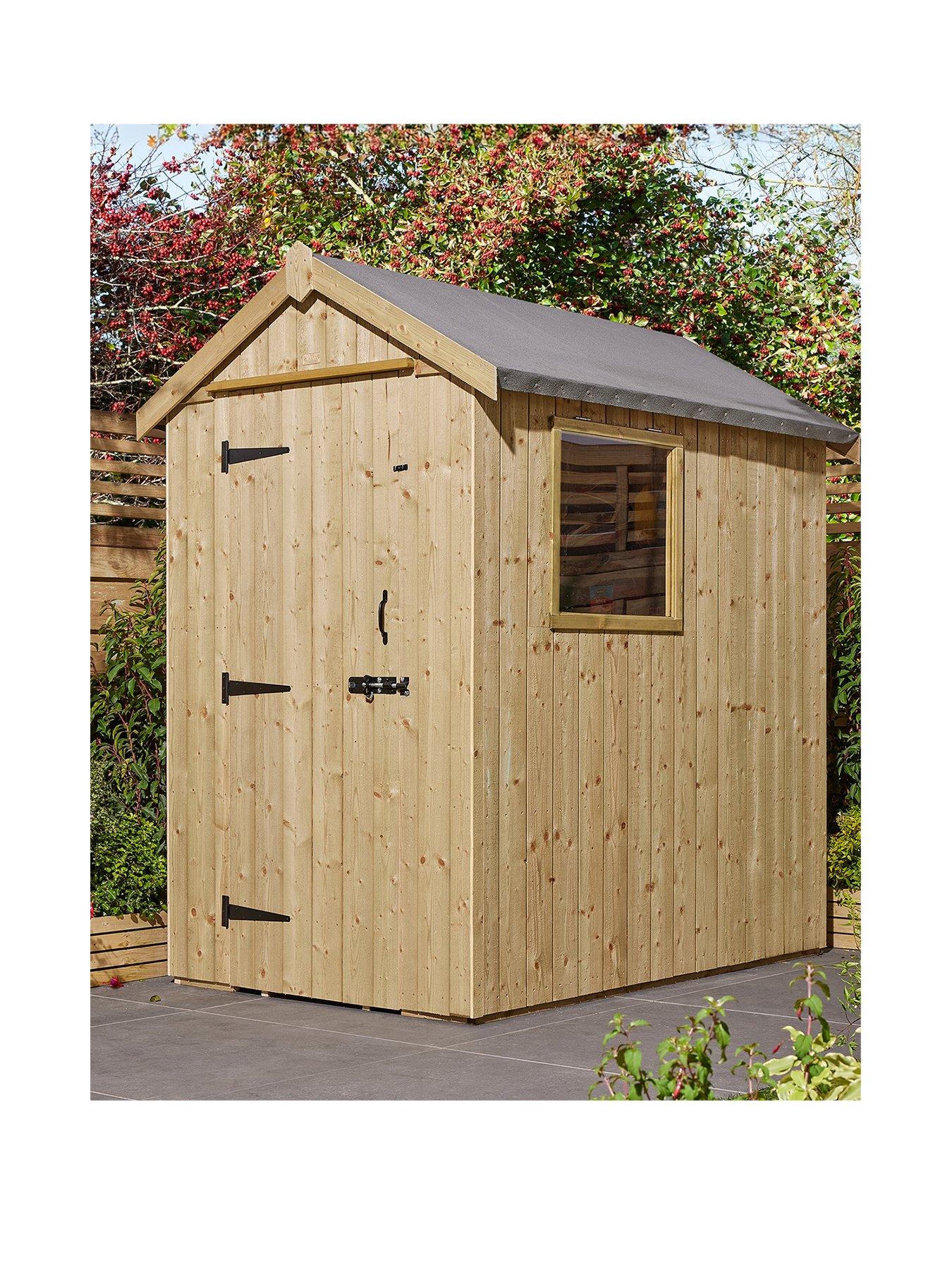 undefined Premium Heritage 6x4ft Shed Pressure Treated