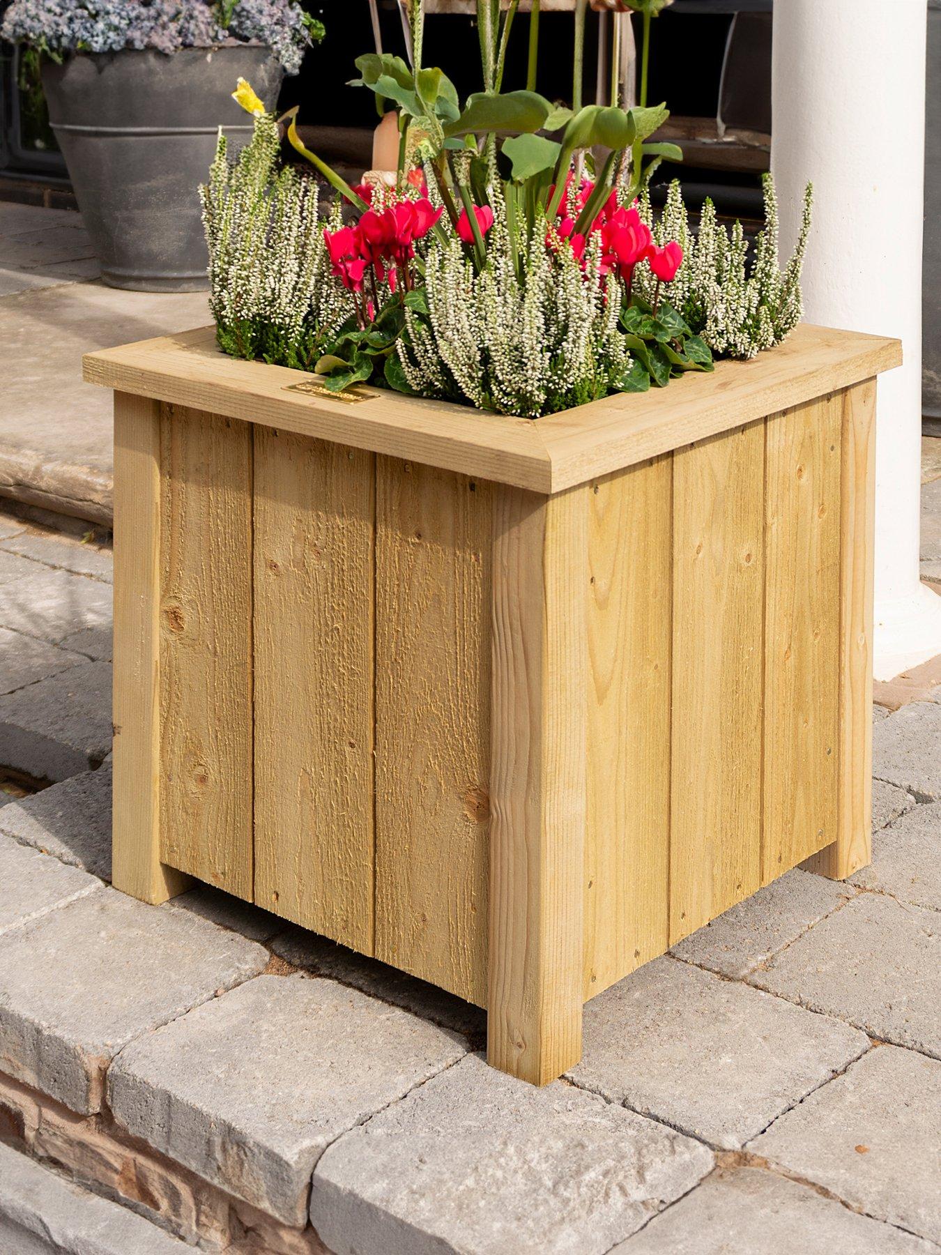 undefined Premium Heritage Square Planter - 40cm