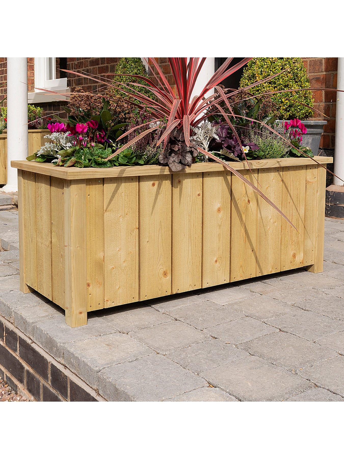 stillFront image of rowlinson-signature-heritage-rectangular-planter