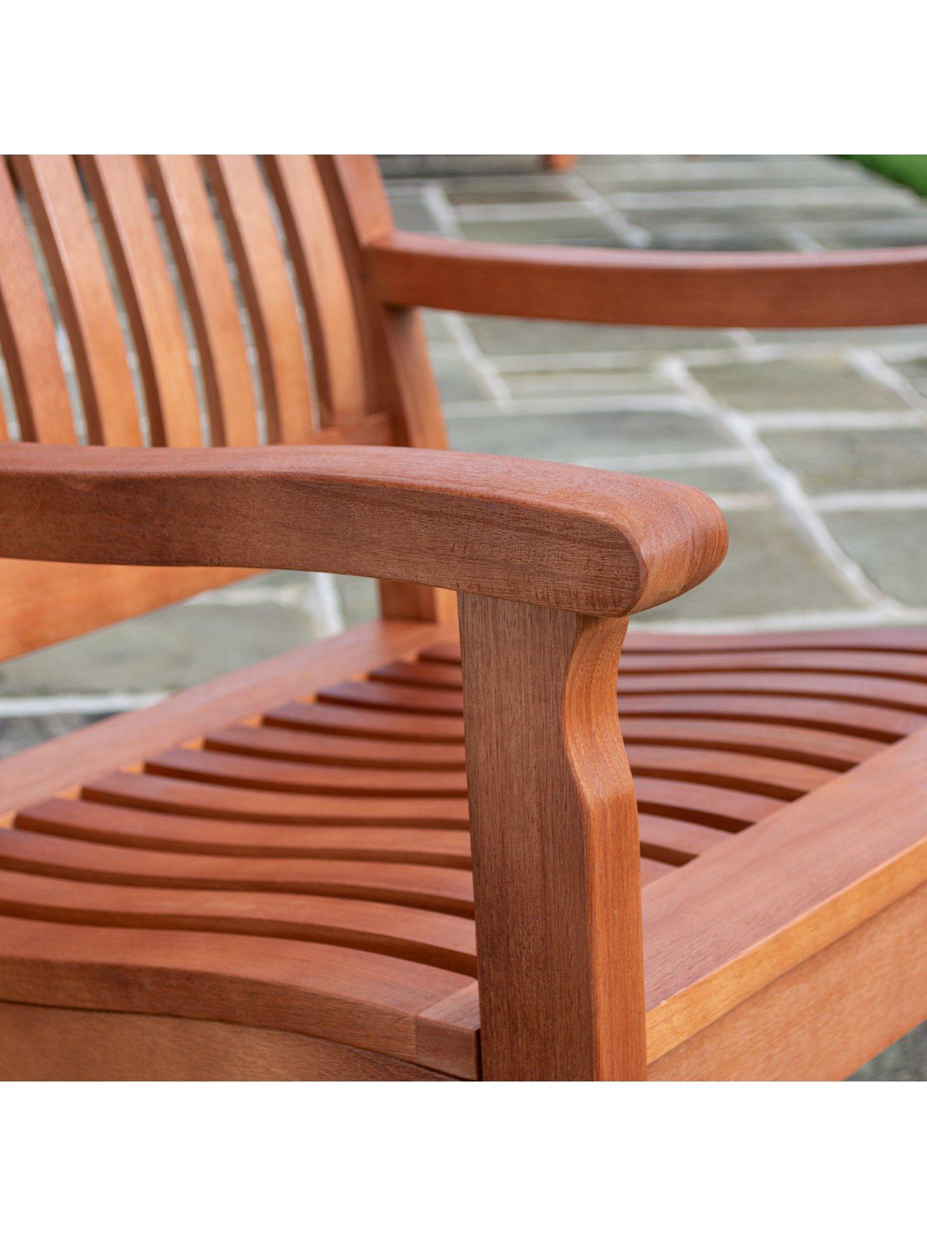 Image 4 of 7 of Rowlinson Willington Rectangular 6 Seat Set