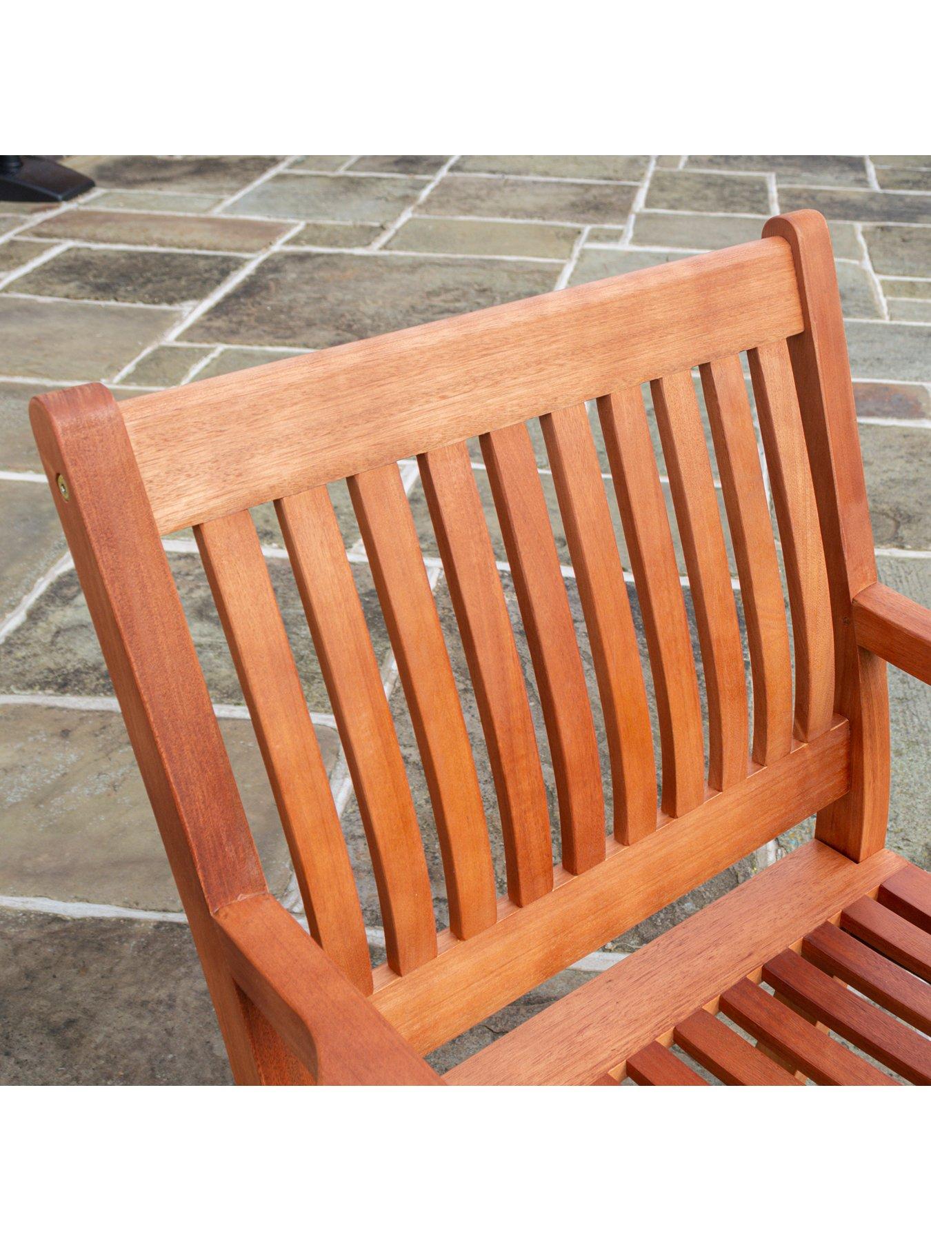 Image 7 of 7 of Rowlinson Willington Rectangular 6 Seat Set