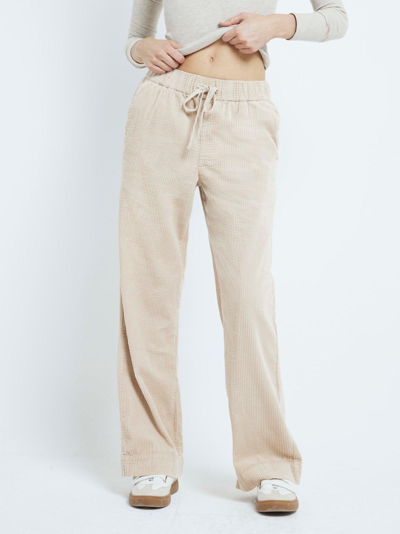 undefined Pull On Trousers - Beige