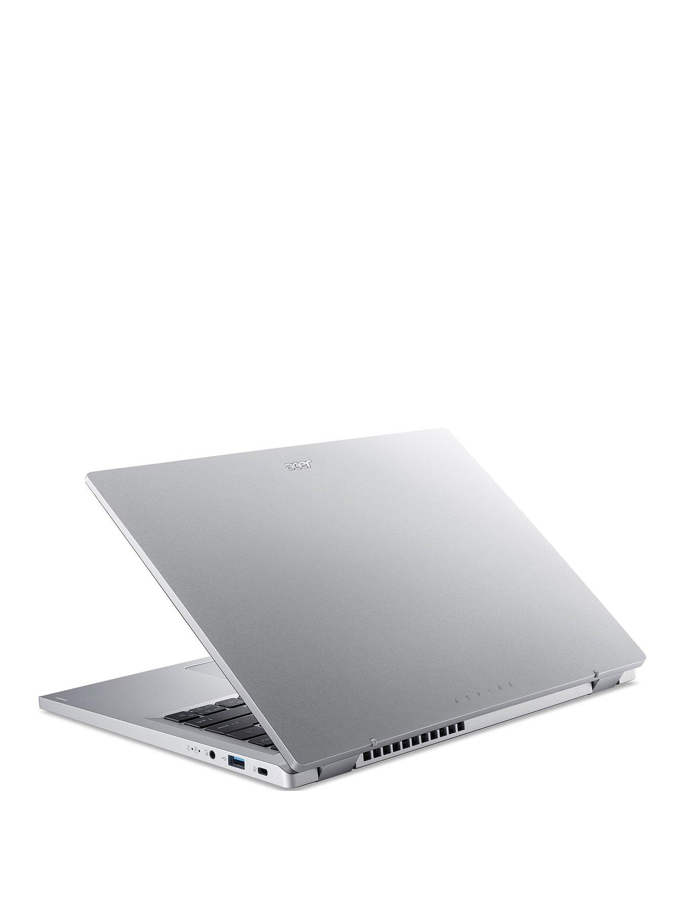 Image 2 of 8 of Acer Aspire Go 14 Laptop - 14in WUXGA, AMD Ryzen 3 7320U, 8GB RAM, 128GB SSD - Silver