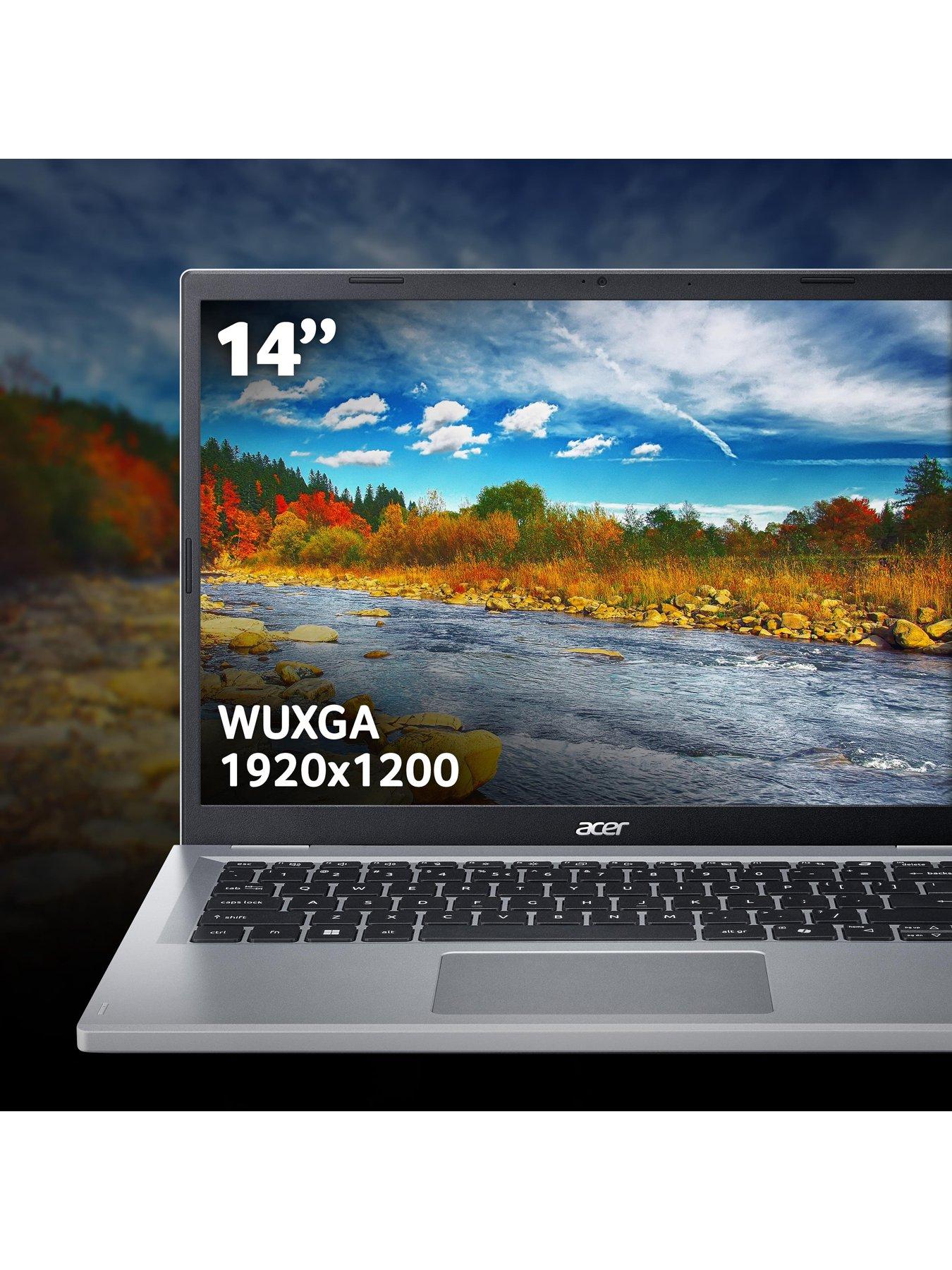 Image 4 of 8 of Acer Aspire Go 14 Laptop - 14in WUXGA, AMD Ryzen 3 7320U, 8GB RAM, 128GB SSD - Silver