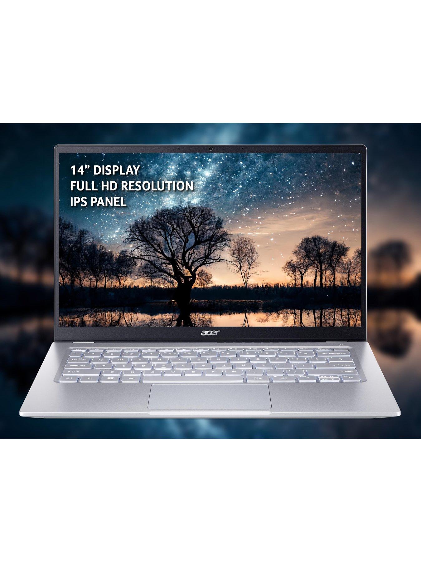 Image 5 of 8 of Acer Swift 3 Laptop&nbsp;- 14in&nbsp;FHD IPS, AMD Ryzen 7 5700U,&nbsp;16GB RAM,&nbsp;1TB SSD - Silver