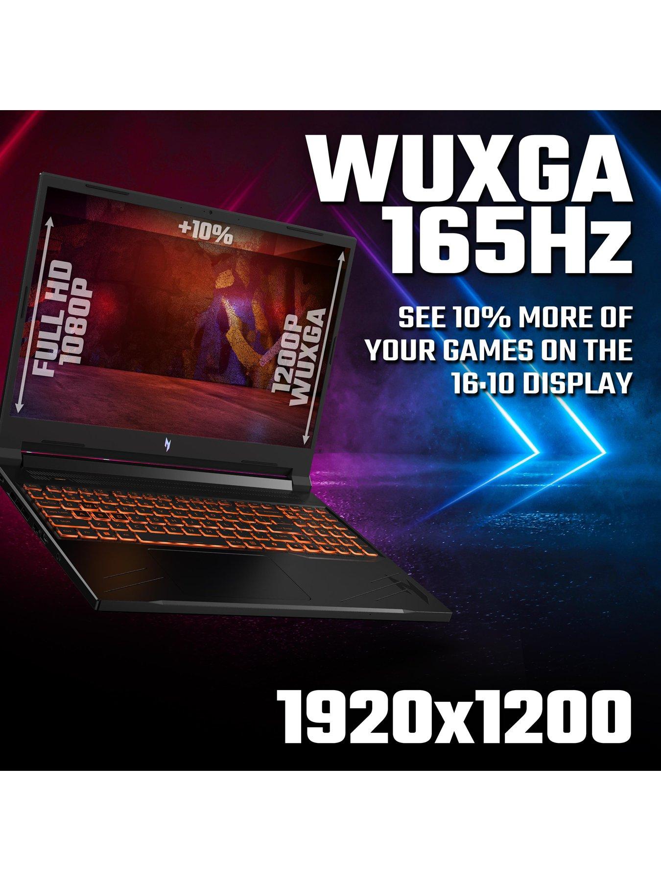  image of acer-nitro-v16-gaming-laptop-16in-wuxga-165hznbspgeforce-rtx-3050nbspamd-ryzen-7-8845hsnbsp16gb-ramnbsp512gb-ssd--nbspblack