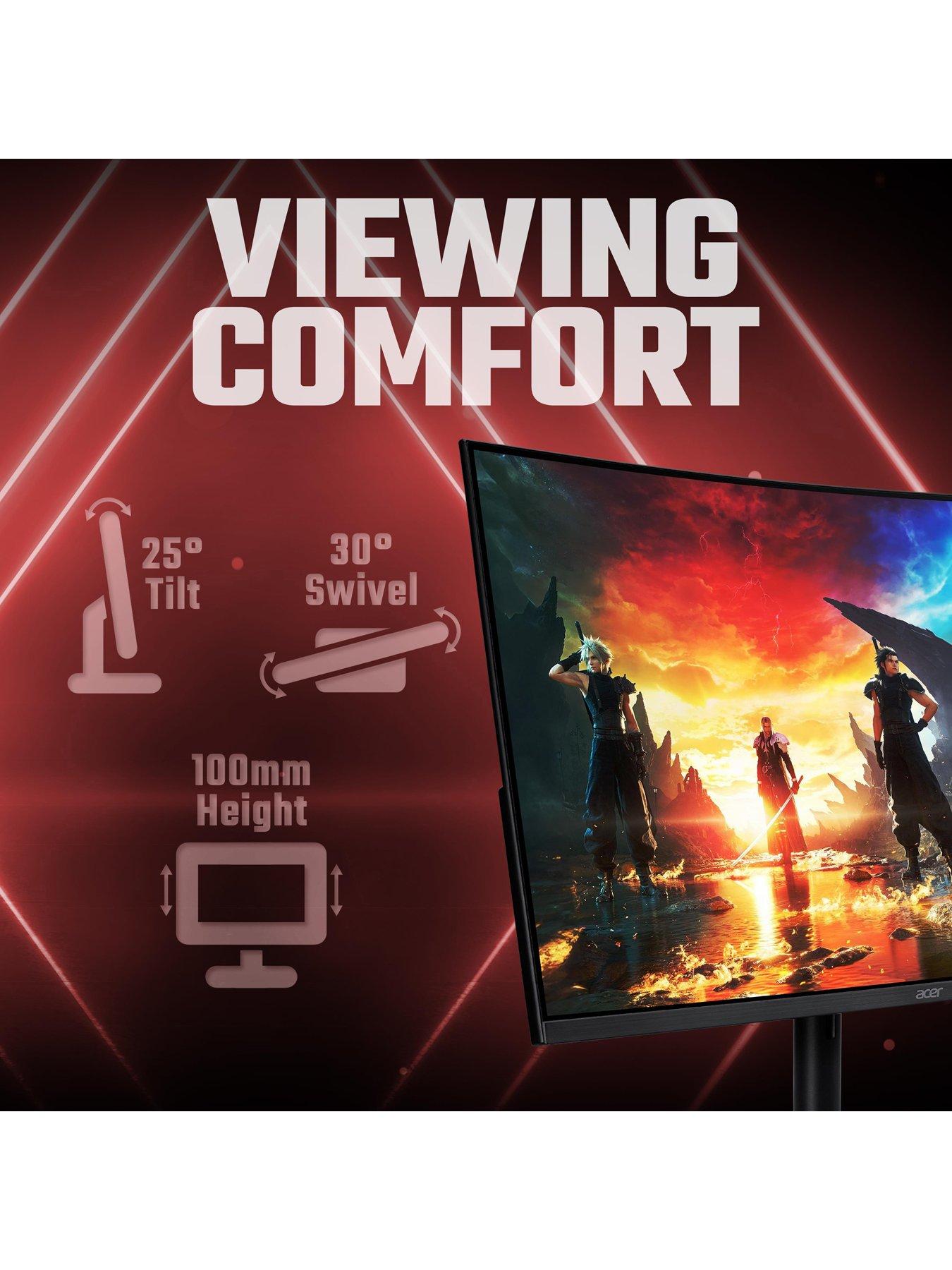 Acer Nitro XZ322QUV3 - QHD - 180Hz - 31.5in - Gaming Monitor