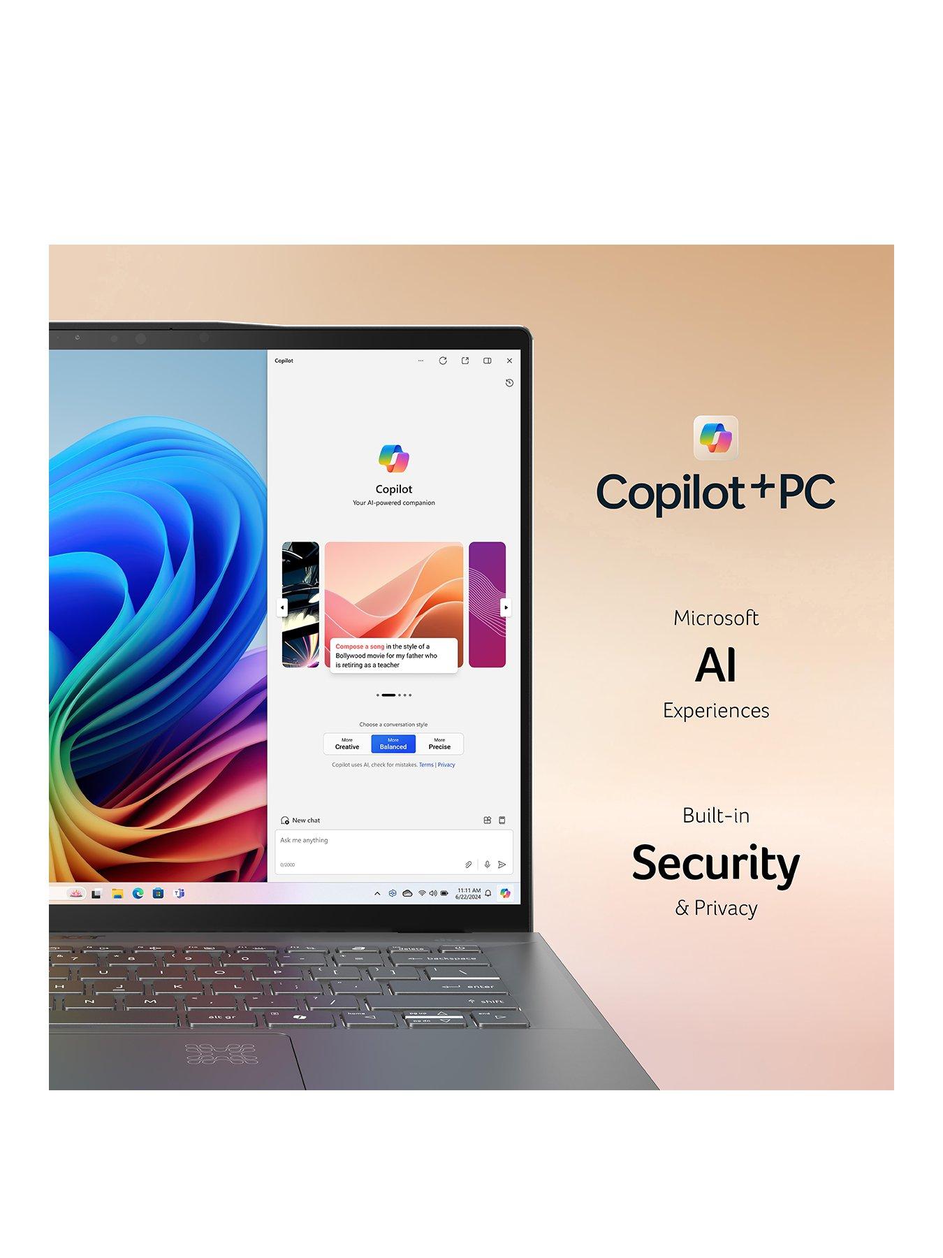  image of acer-swift-go-14-ai-laptopnbsp--14in-fhd-ips-laptop-qualcomm-snapdragon-x-plus-16gb-ram-1tb-ssd-silver