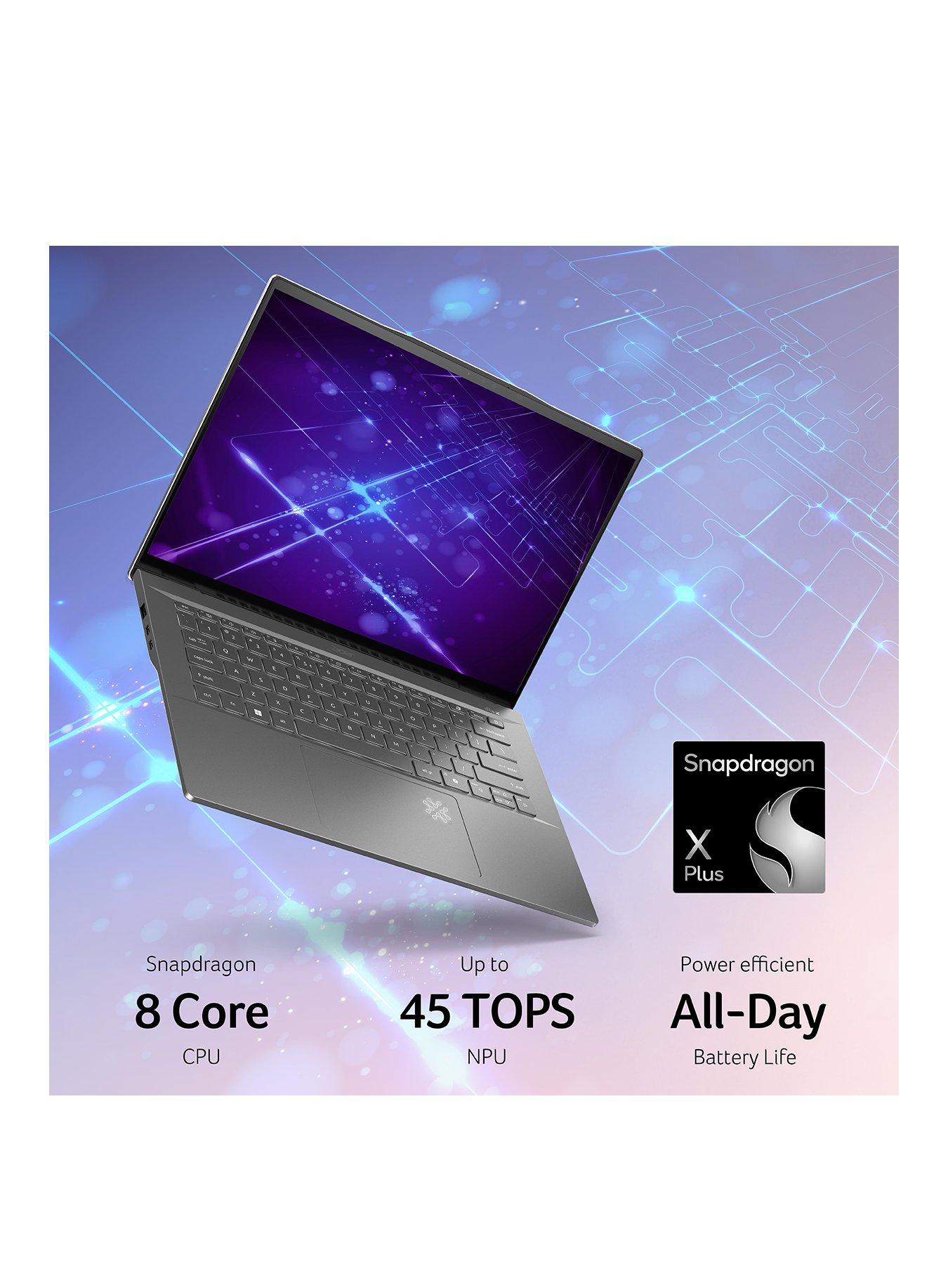  image of acer-swift-go-14-ai-laptopnbsp--14in-fhd-ips-laptop-qualcomm-snapdragon-x-plus-16gb-ram-1tb-ssd-silver