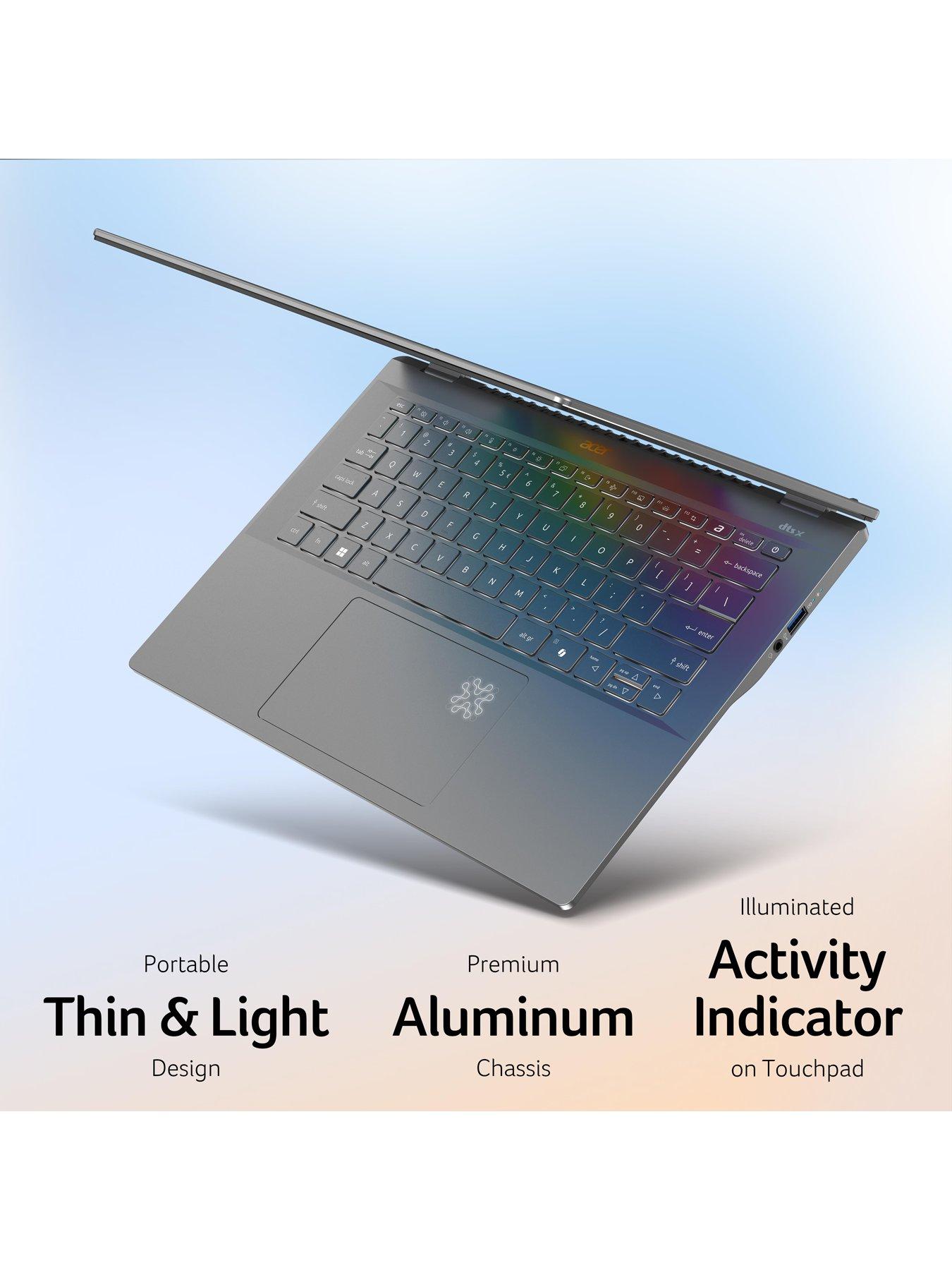  image of acer-swift-go-14-ai-laptopnbsp--14in-fhd-ips-laptop-qualcomm-snapdragon-x-plus-16gb-ram-1tb-ssd-silver