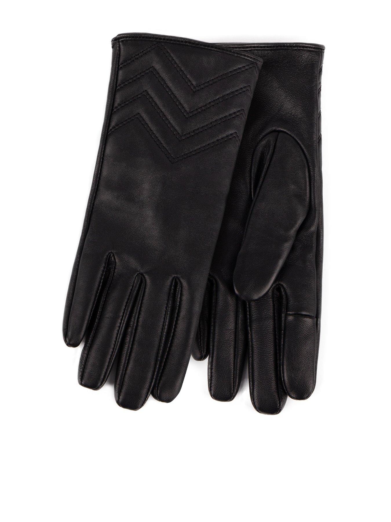 undefined Isotoner Cashmere lined premium Leather Gloves