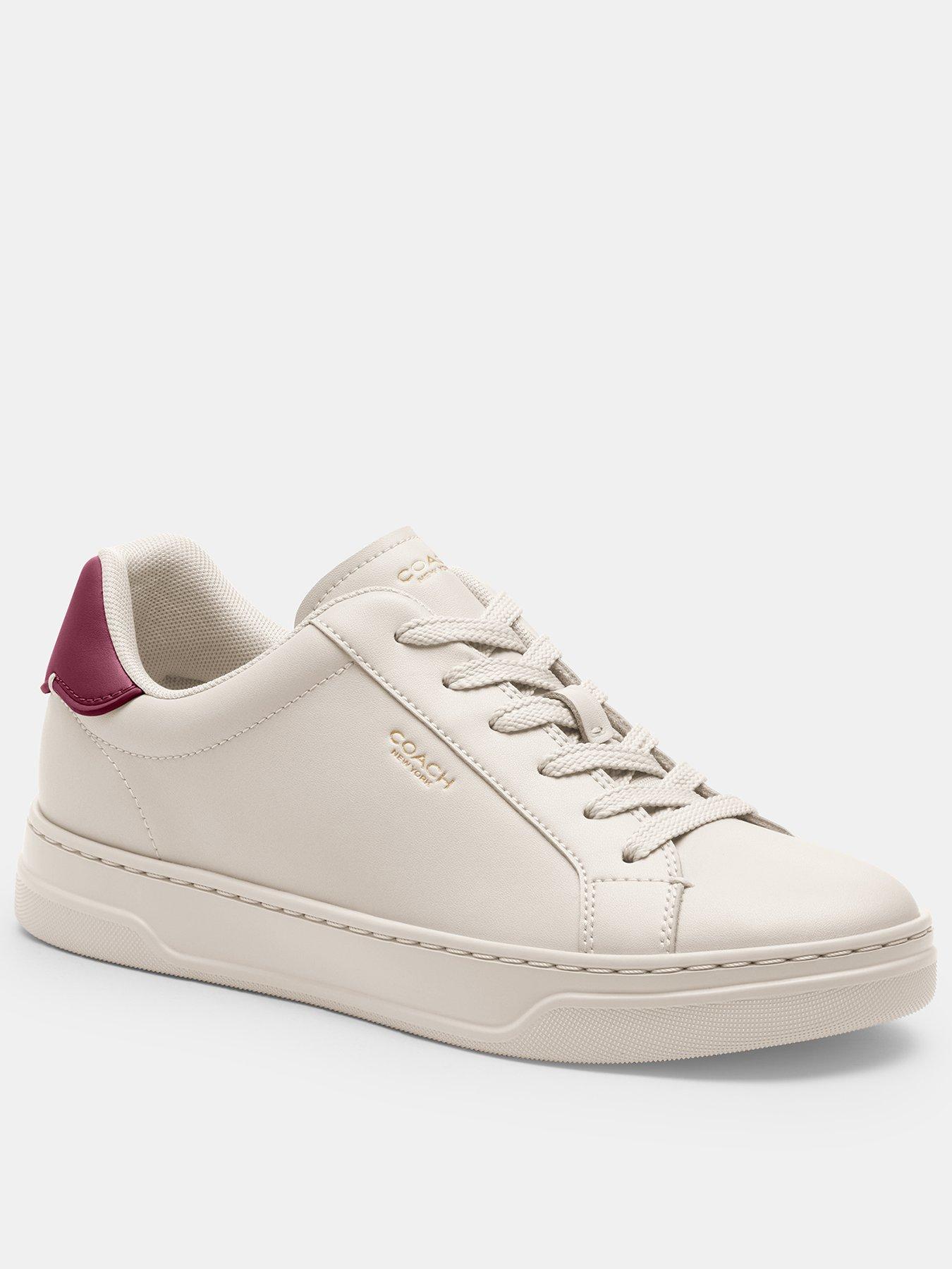 COACH High Line Leather Sneakers - Pink