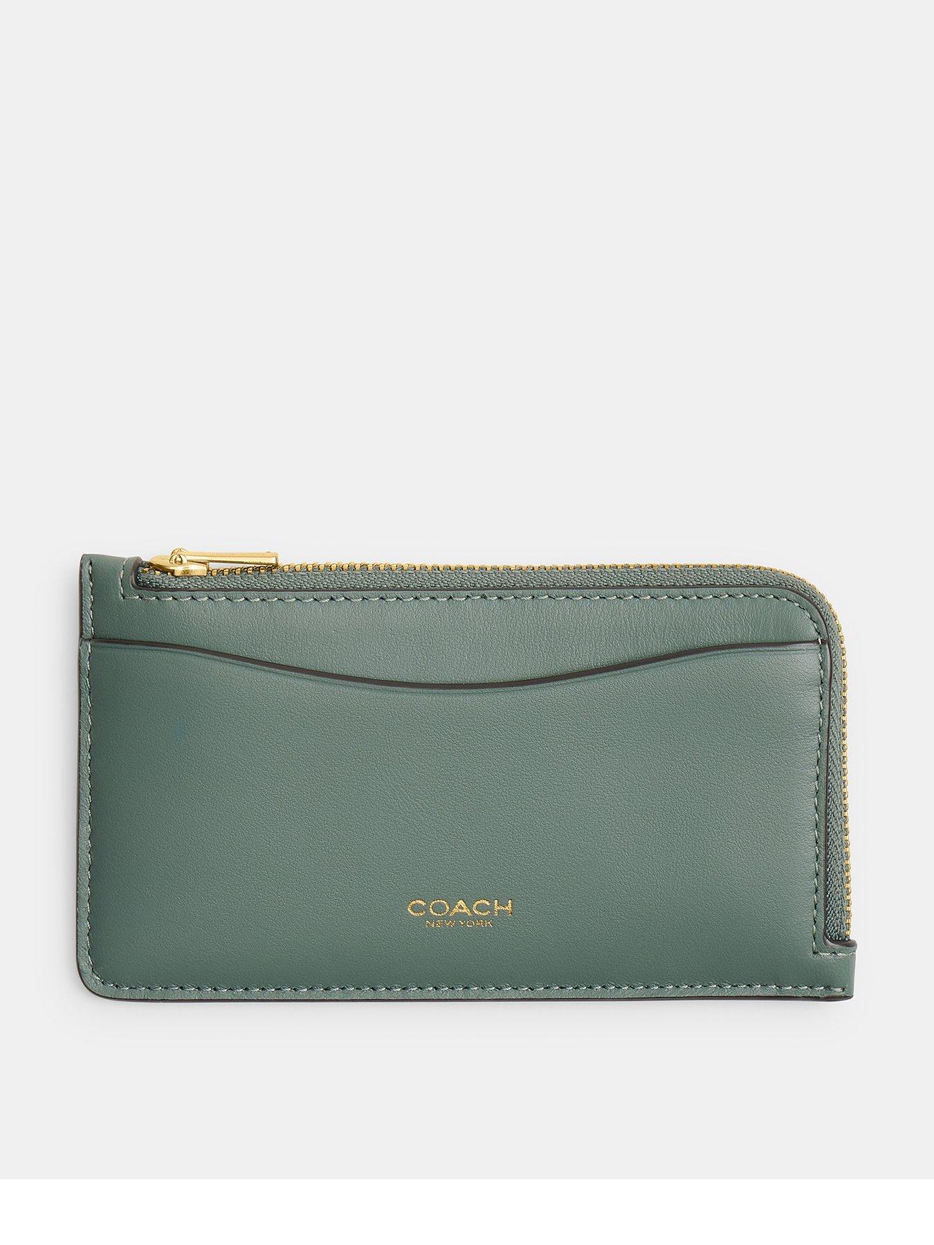coach-refined-calf-leather-new-york-zip-card-case-light-green