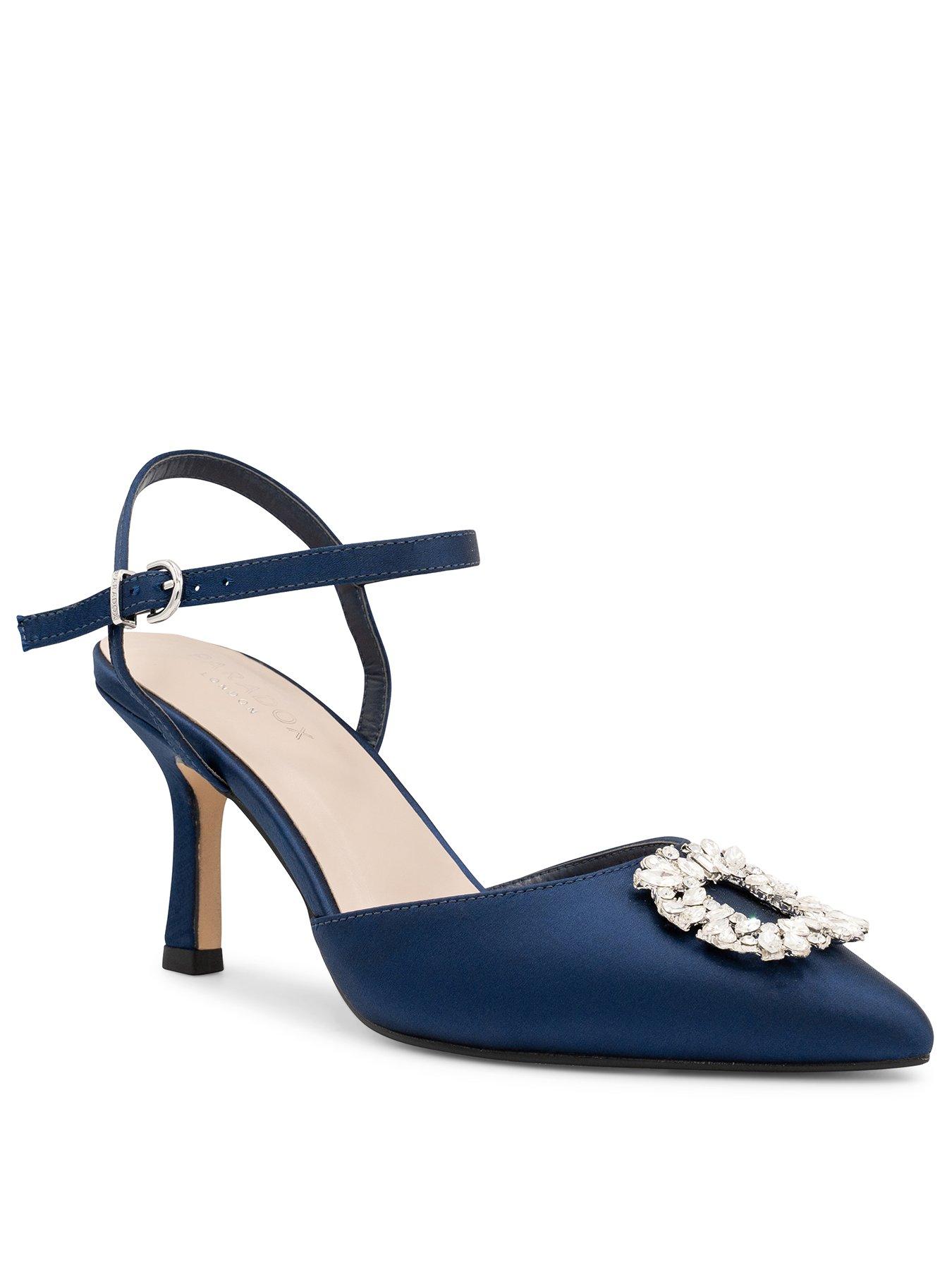  image of paradox-london-cerys-standard-fit-shoe-navy