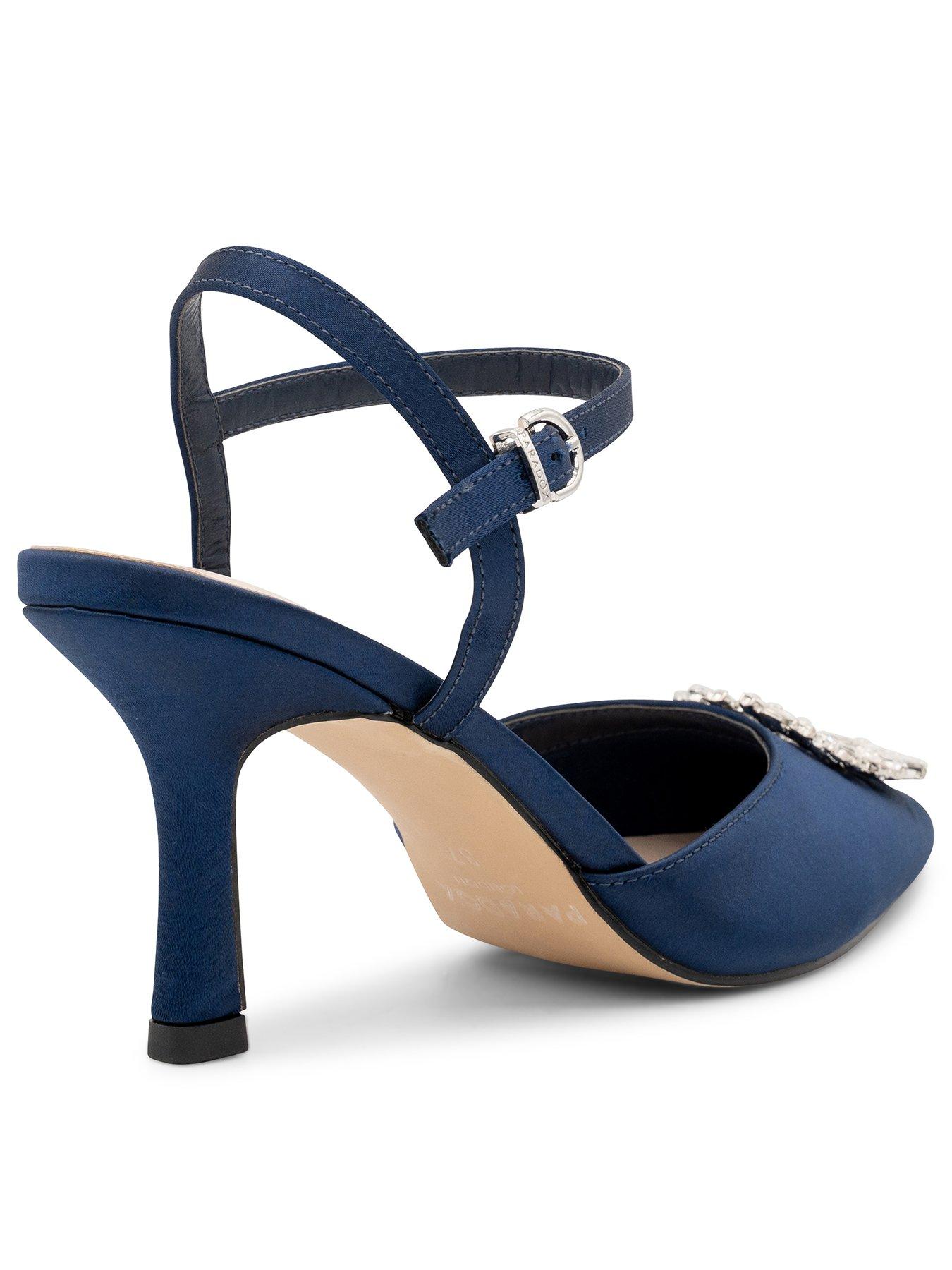  image of paradox-london-cerys-standard-fit-shoe-navy