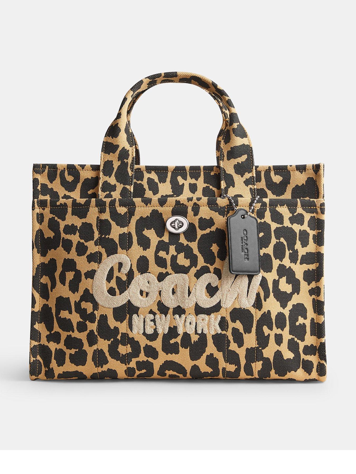 undefined Leopard Cargo Tote - Multi