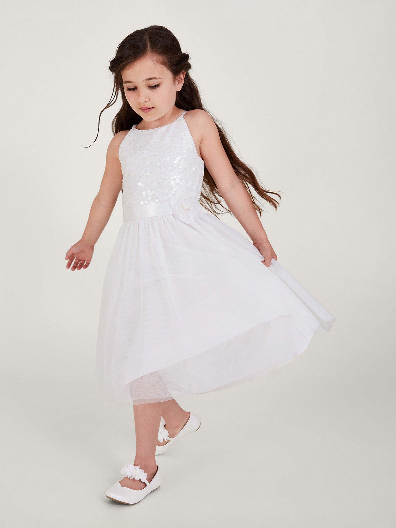 front image of monsoon-girls-sequin-truth-maxi-dress-ivory