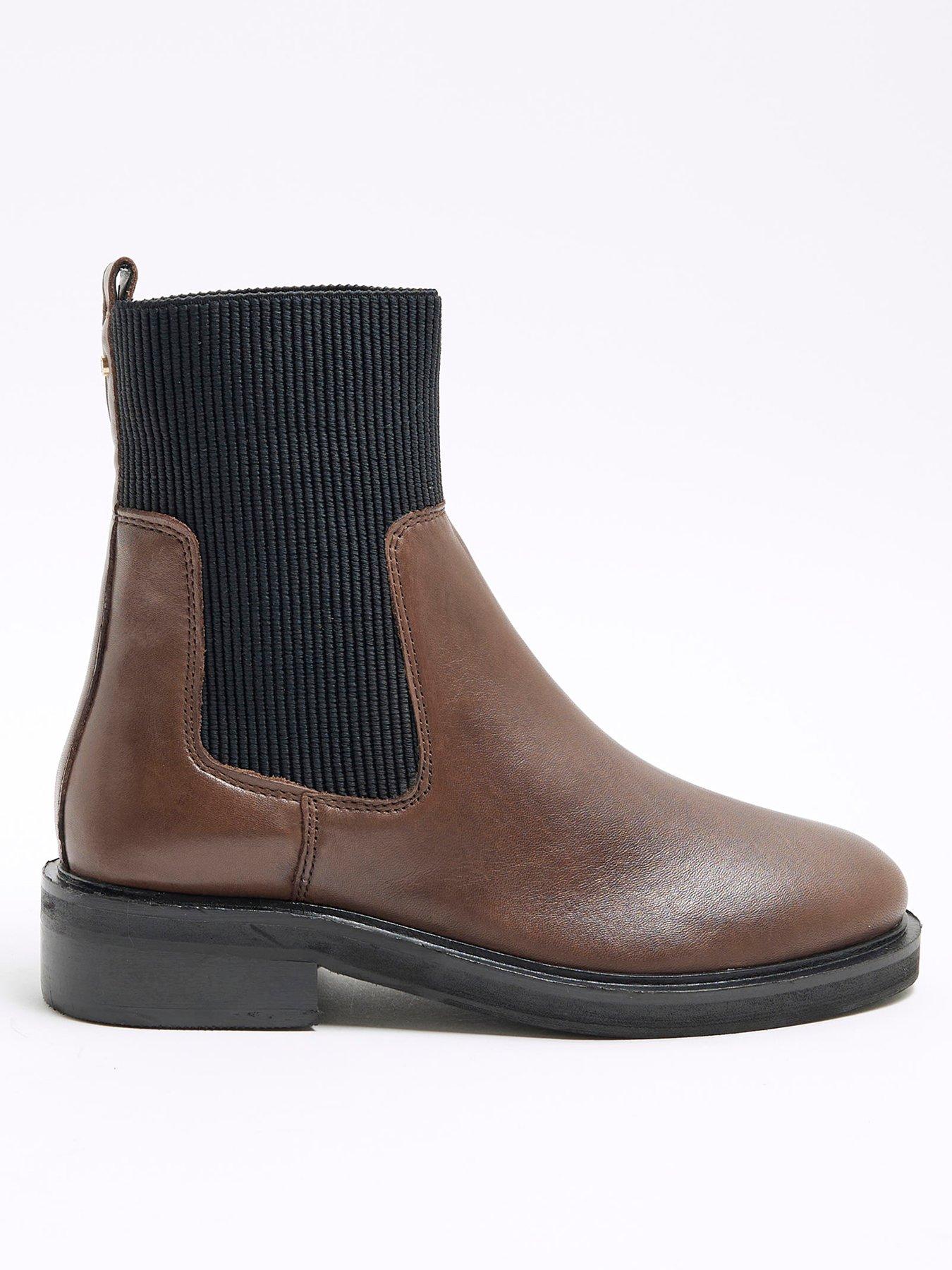 undefined Ankle Boots - Brown