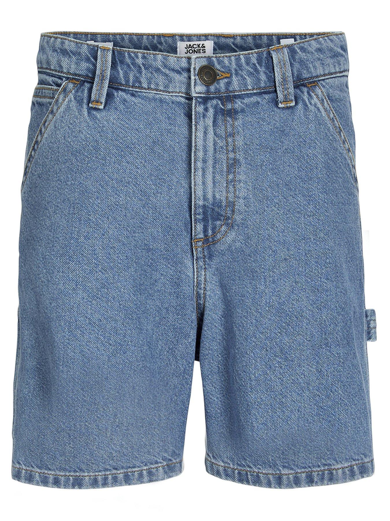 Jack & Jones Junior Boys Tony Carpenter Denim Shorts - Blue