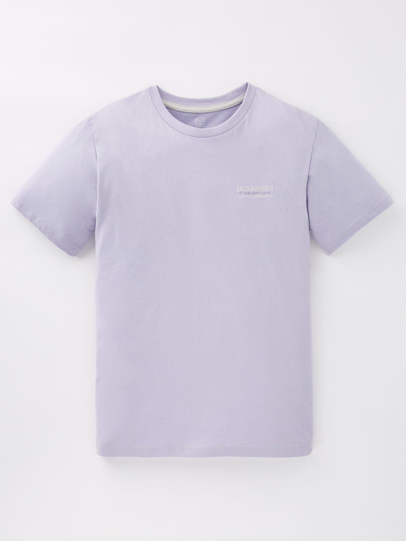 undefined Boys Summer Vibes Short Sleeve T-Shirt - Languid Lavender