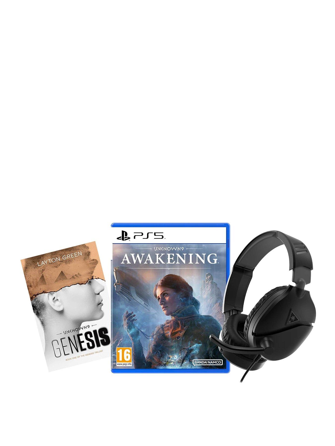 undefined Unknown 9: Awakening, Unknown 9: Genesis (BOOK)  &  Recon 70 MP Headphones - Black