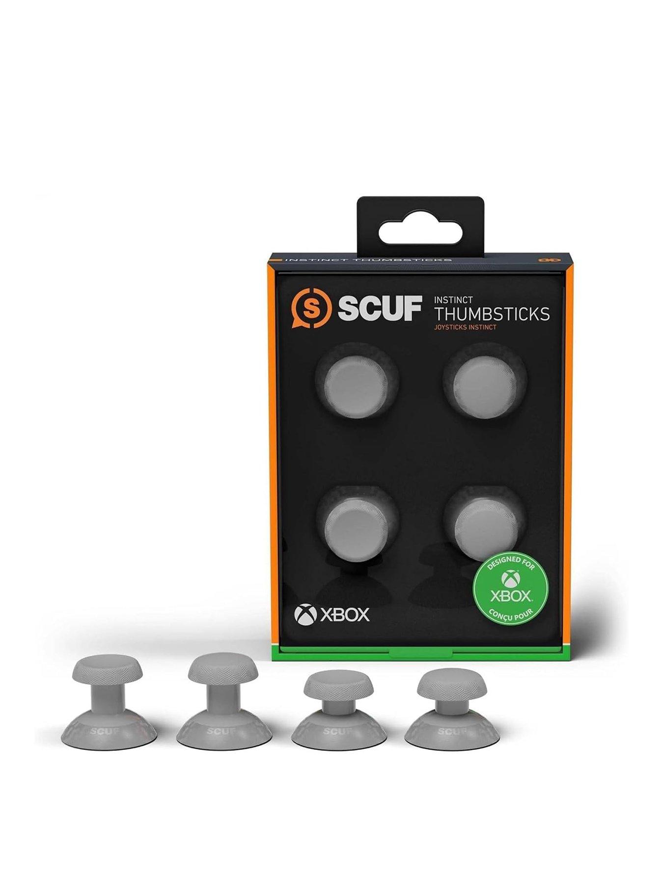 undefined Instinct Thumbstick 4 pack (Short & Long Concave and Short & Long Domed) - Light Gray