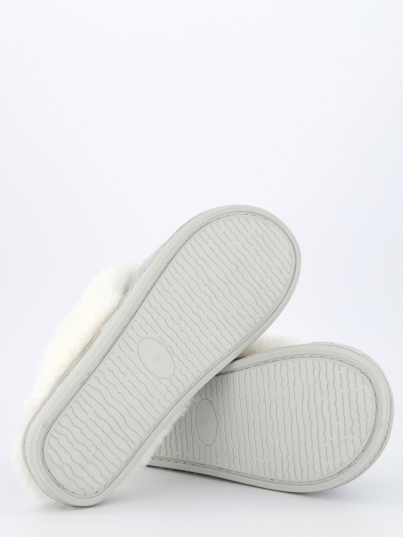  image of everyday-closed-toe-mule-slipper-grey