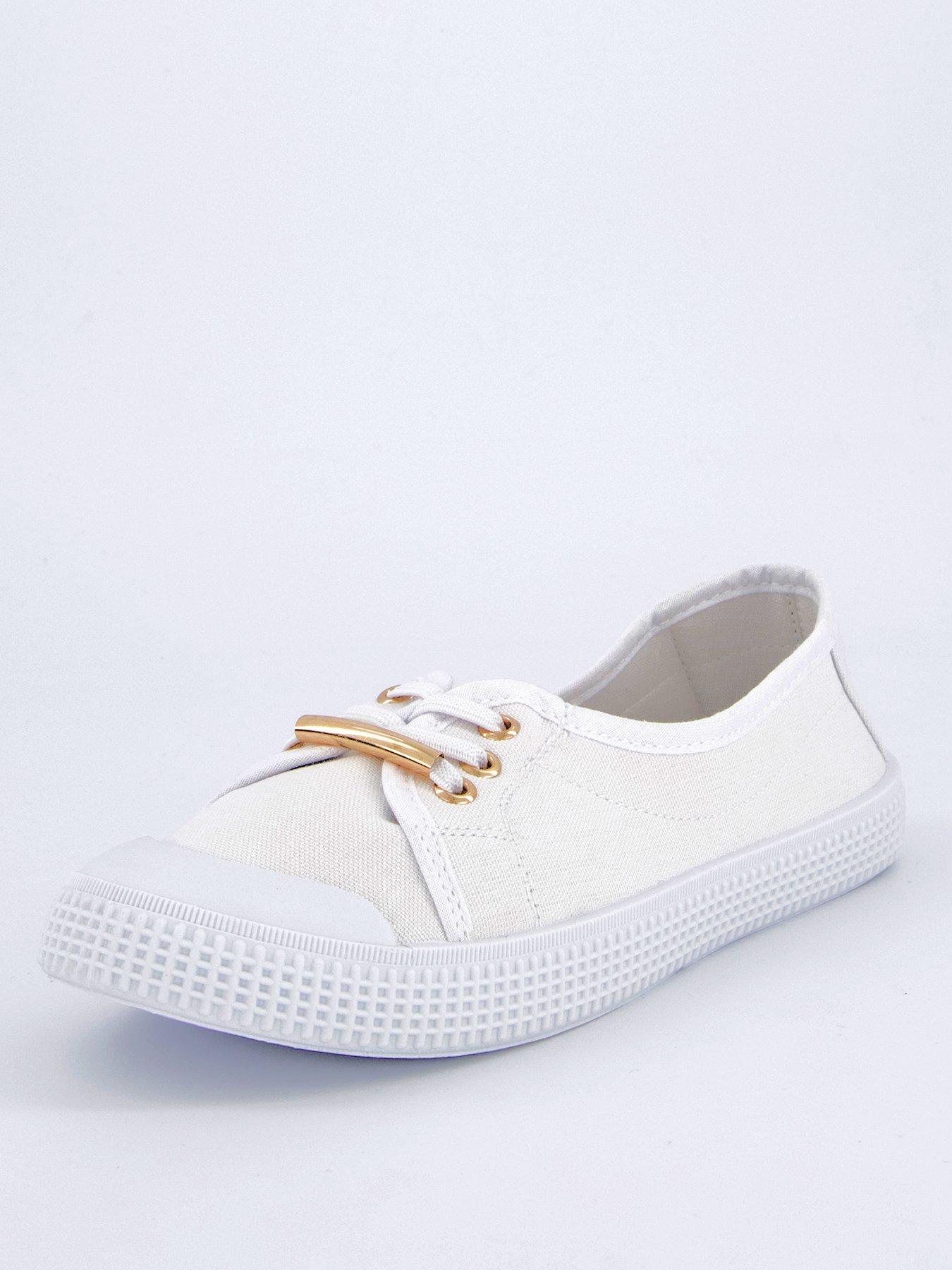  image of everyday-standard-fit-elastic-lace-pump-white