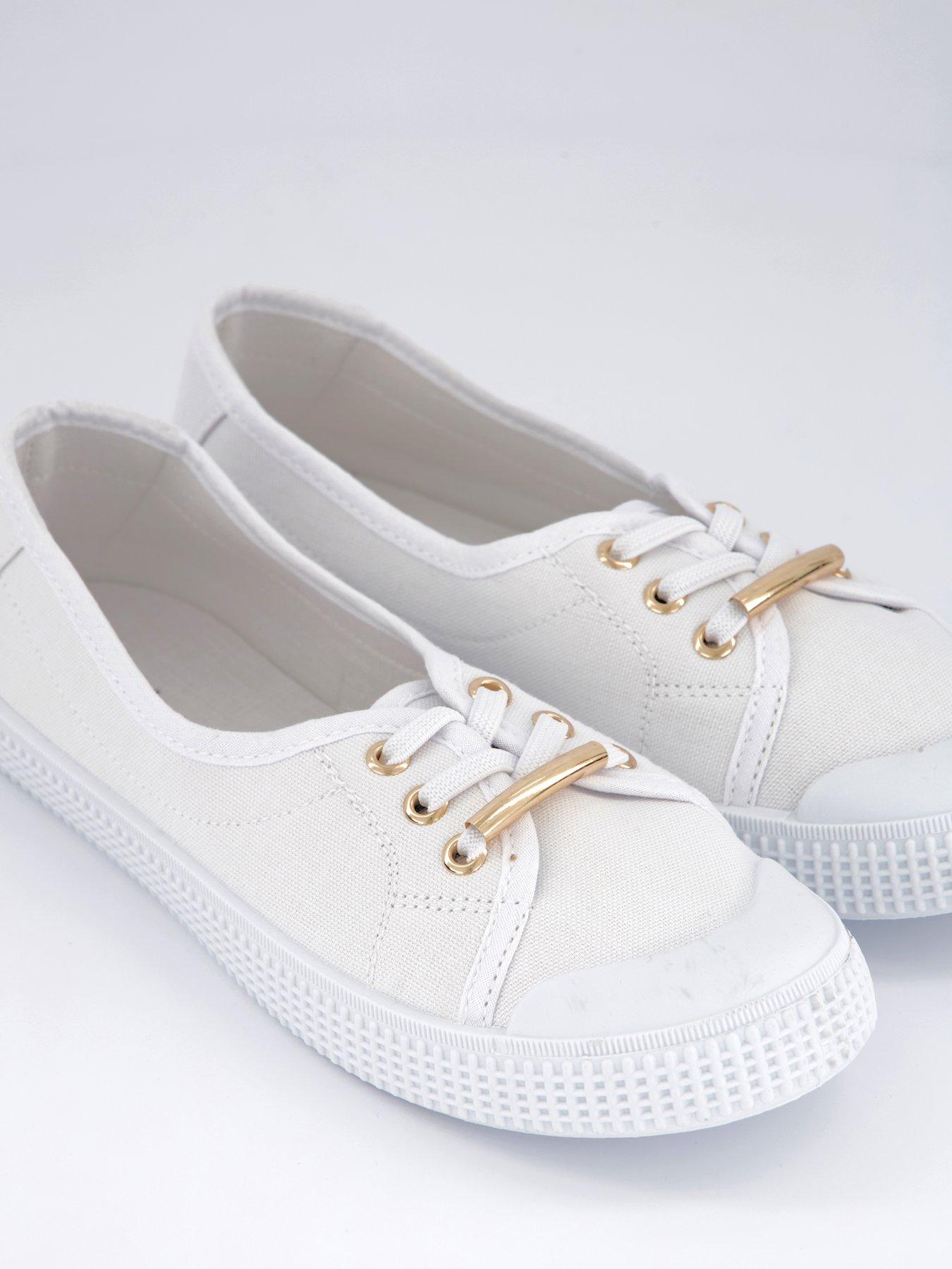  image of everyday-standard-fit-elastic-lace-pump-white