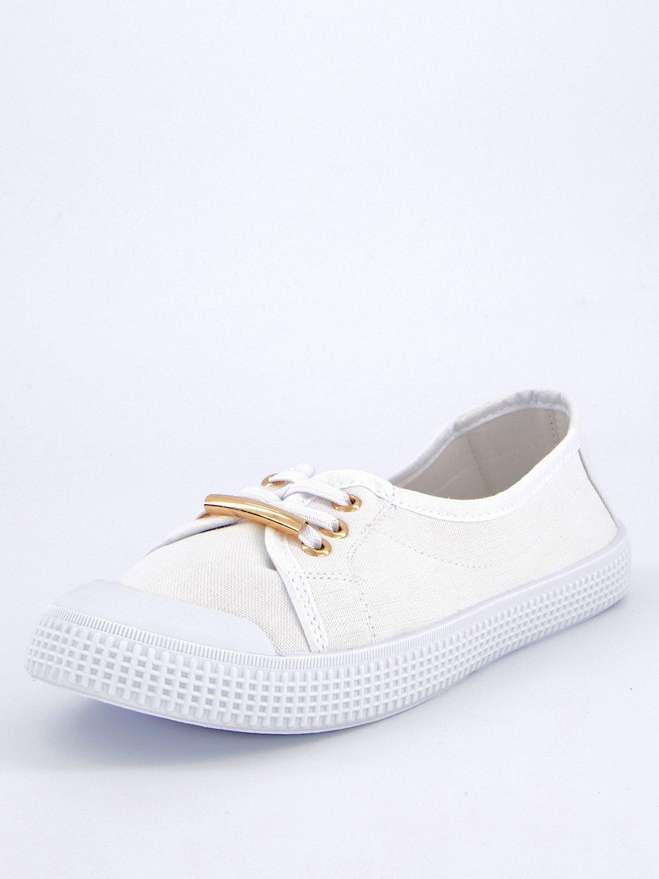  image of everyday-wide-fit-elastic-lace-pump-white