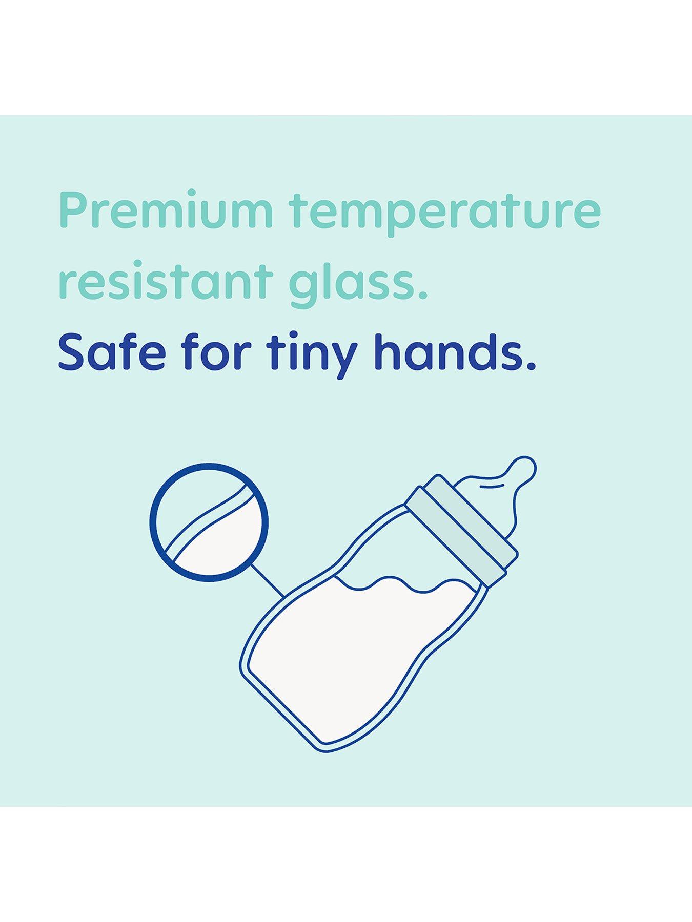 Image 4 of 6 of MAM Feelgood Glass Bottle 90ml - Unisex