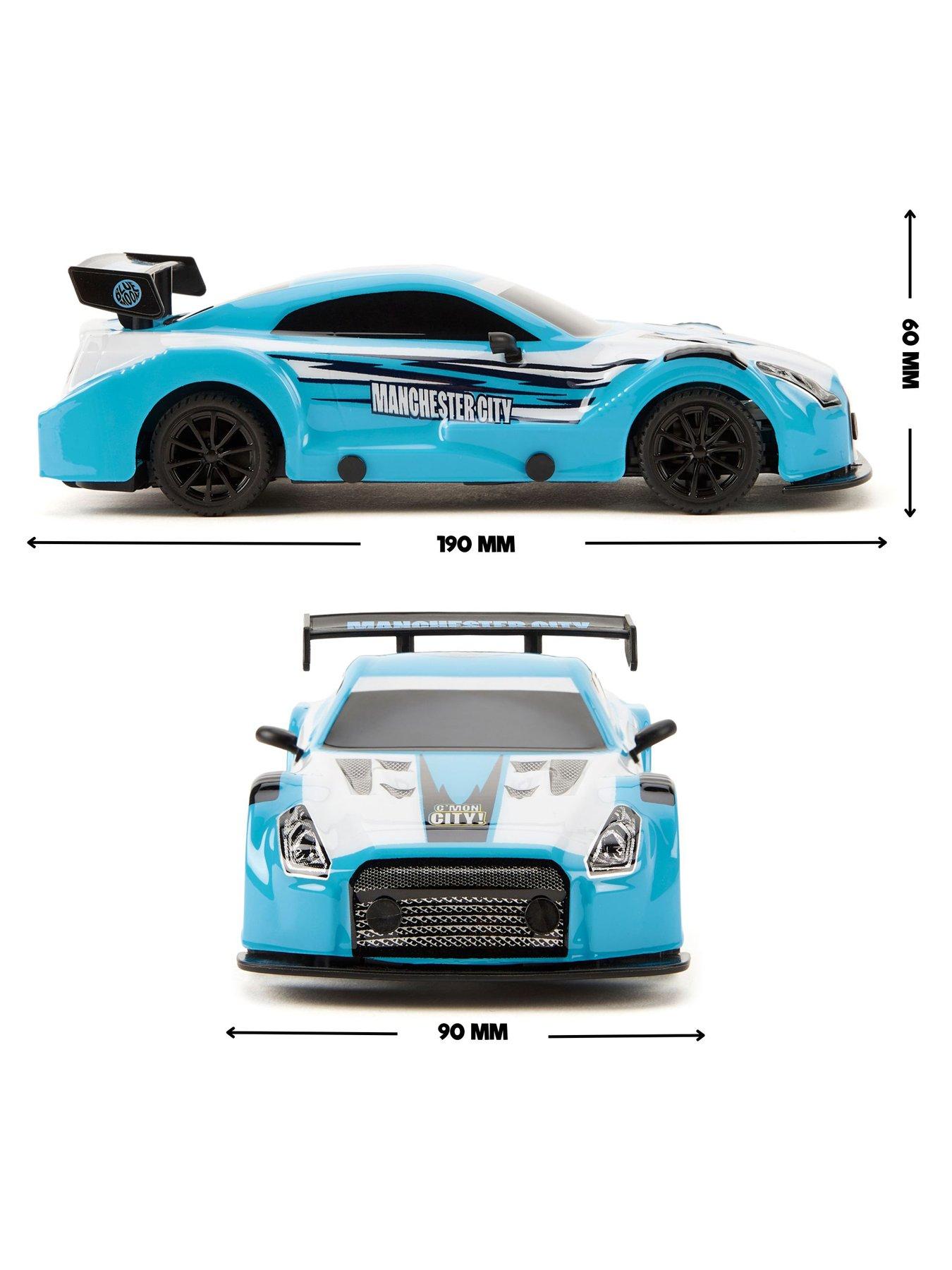  image of manchester-city-fc-remote-control-car-124-scale