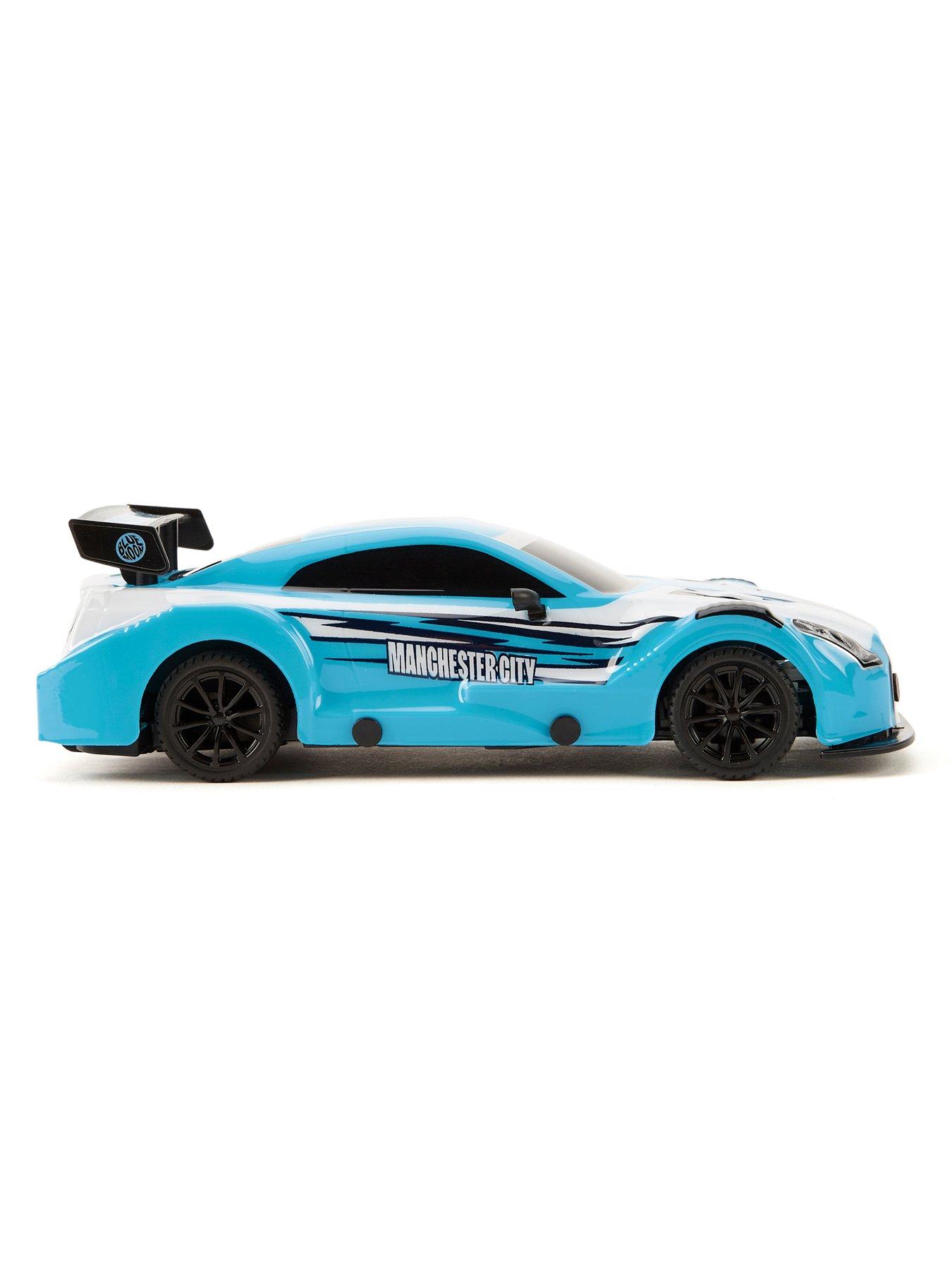  image of manchester-city-fc-remote-control-car-124-scale
