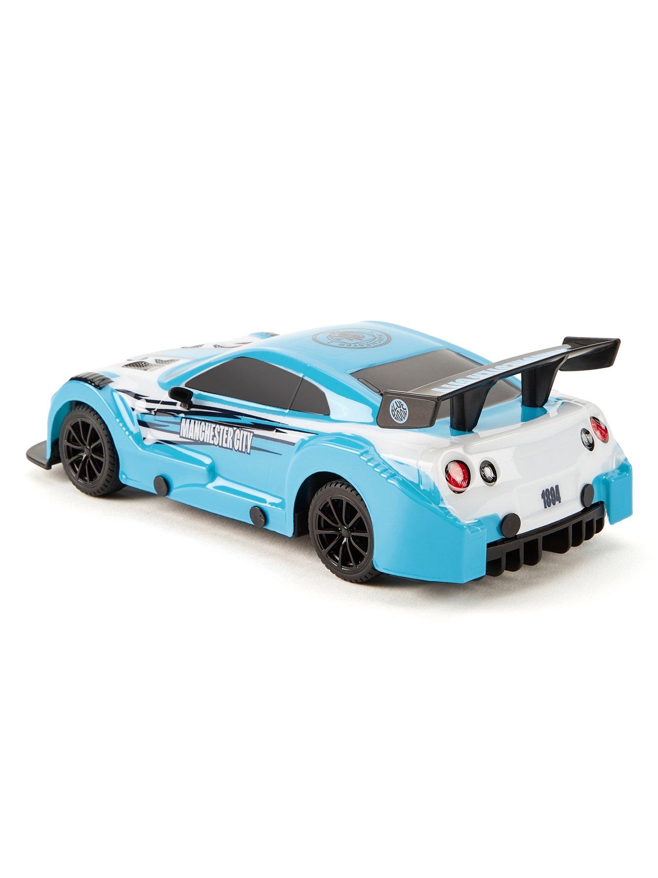  image of manchester-city-fc-remote-control-car-124-scale