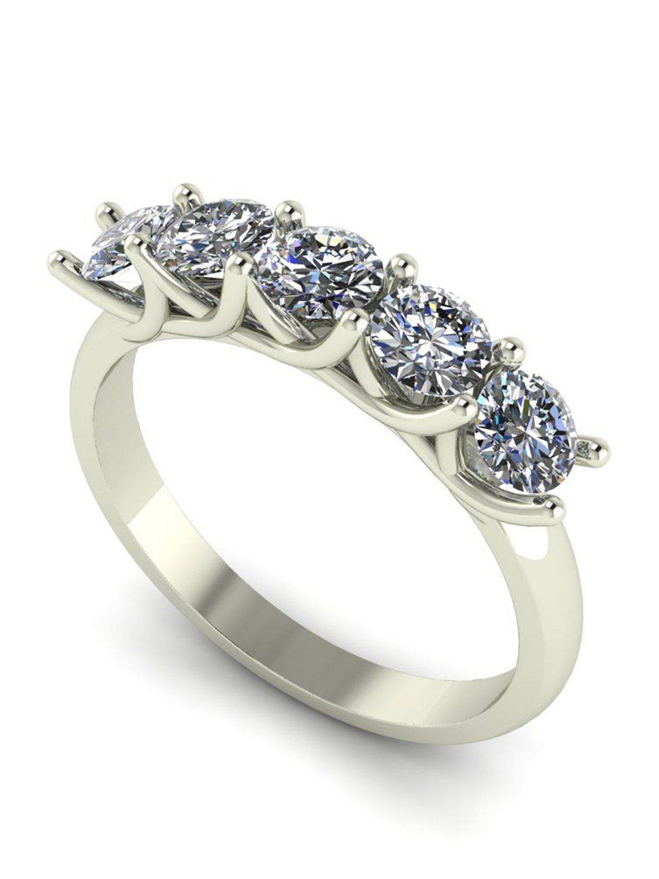 moissanite-9ct-white-gold-5-stone-125ct-moissanite-eternity-ring