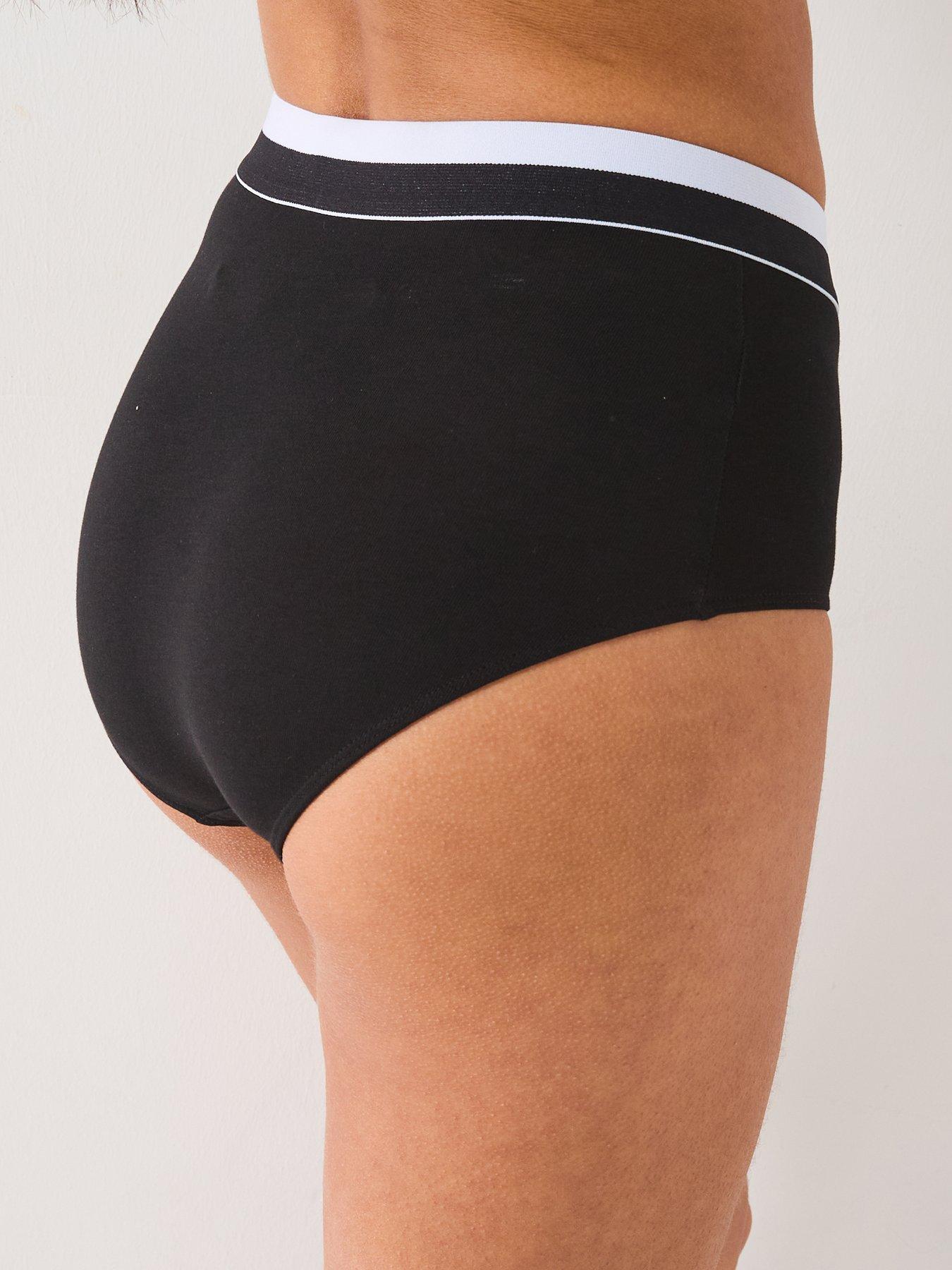 Image 3 of 6 of Everybody 3pk High Waisted Cotton Briefs