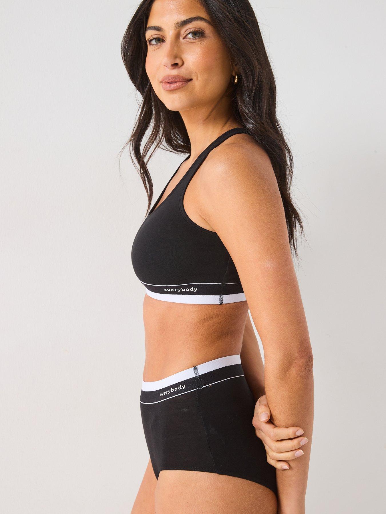 Image 5 of 6 of Everybody 3pk High Waisted Cotton Briefs