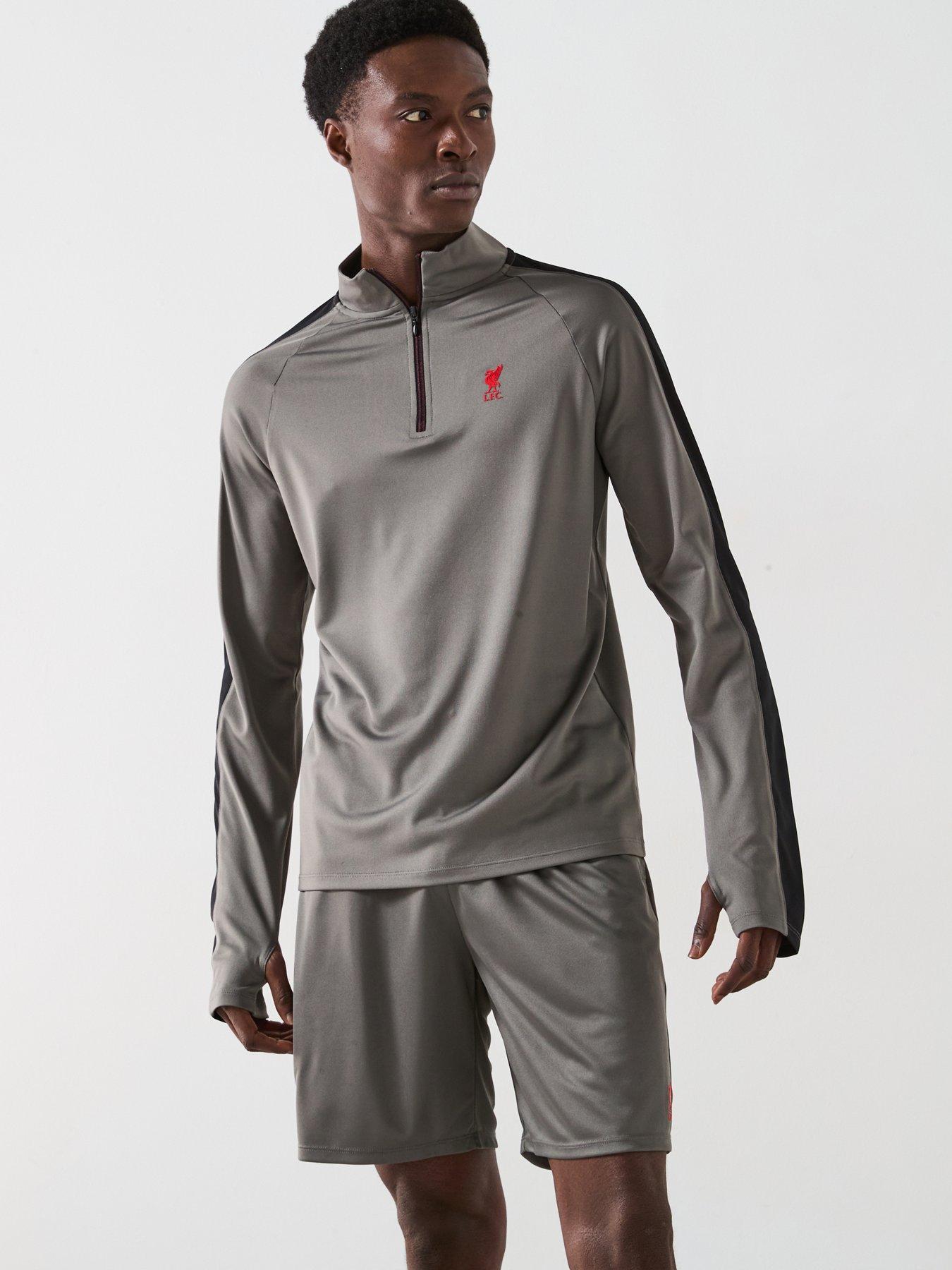 liverpool-fc-football-club-mens-quarter-zip-top-charcoal-dark-grey