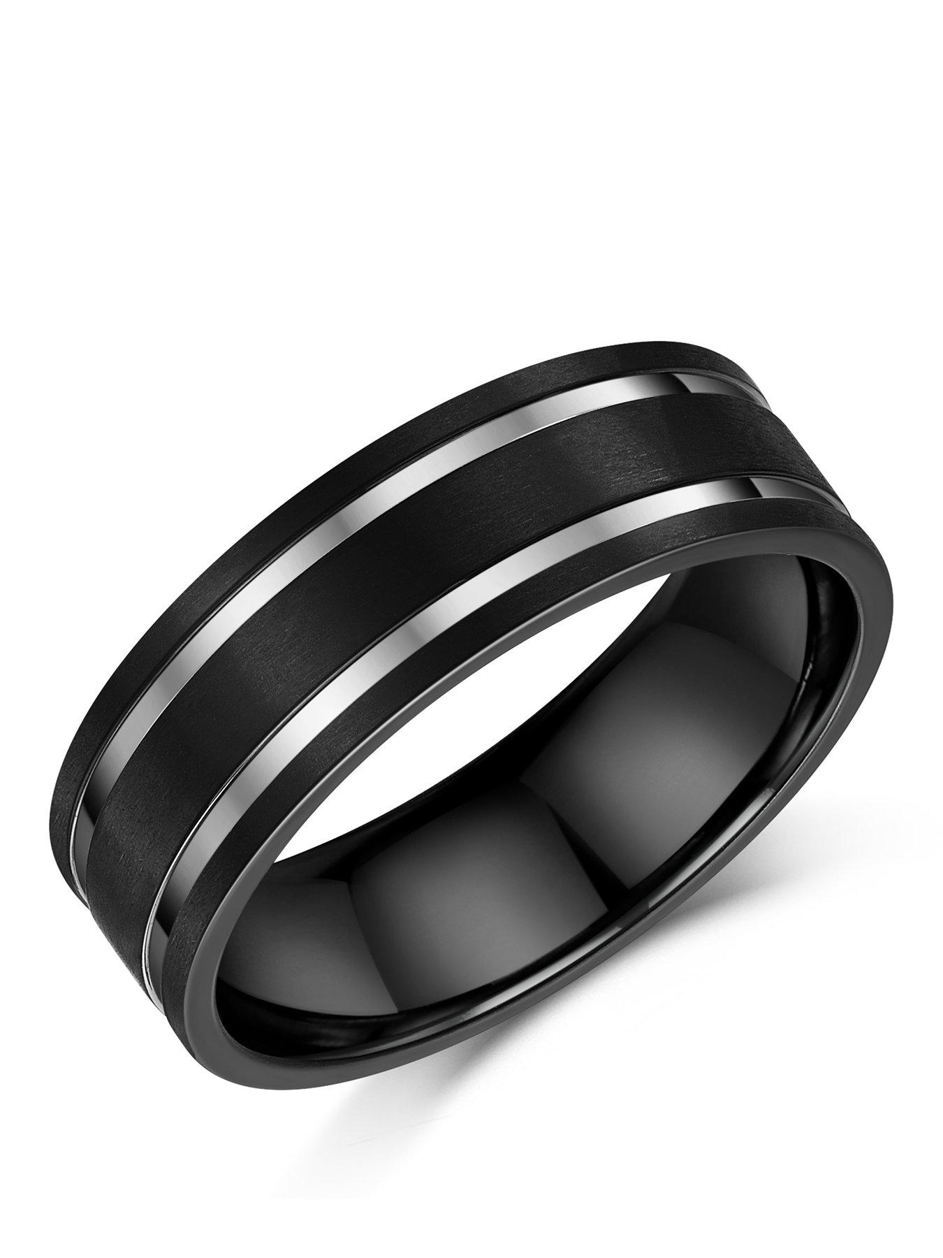Image 1 of 2 of The Love Collection 7mm Titanium Ring