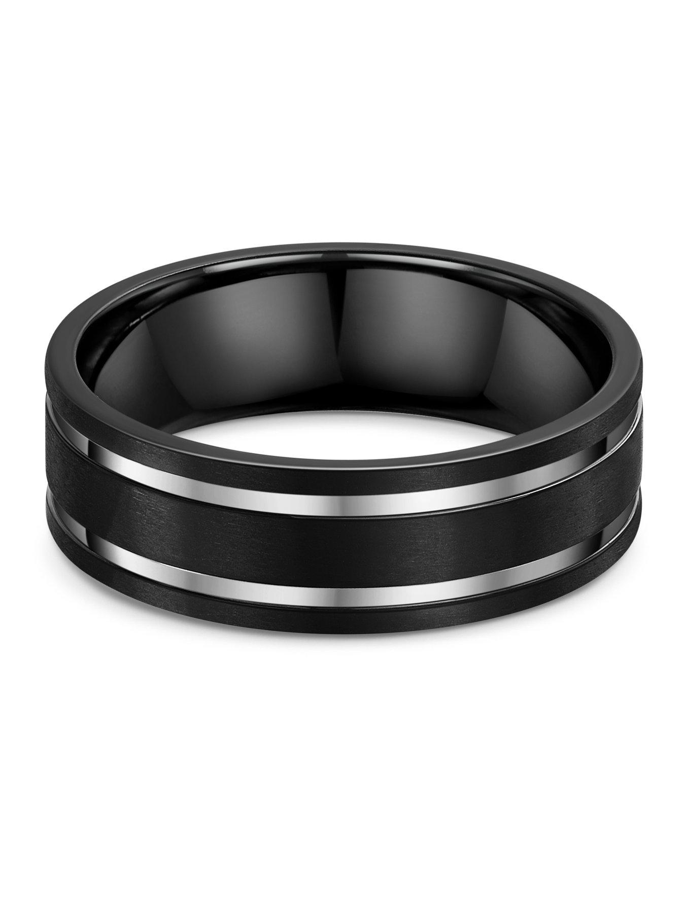 Image 2 of 2 of The Love Collection 7mm Titanium Ring