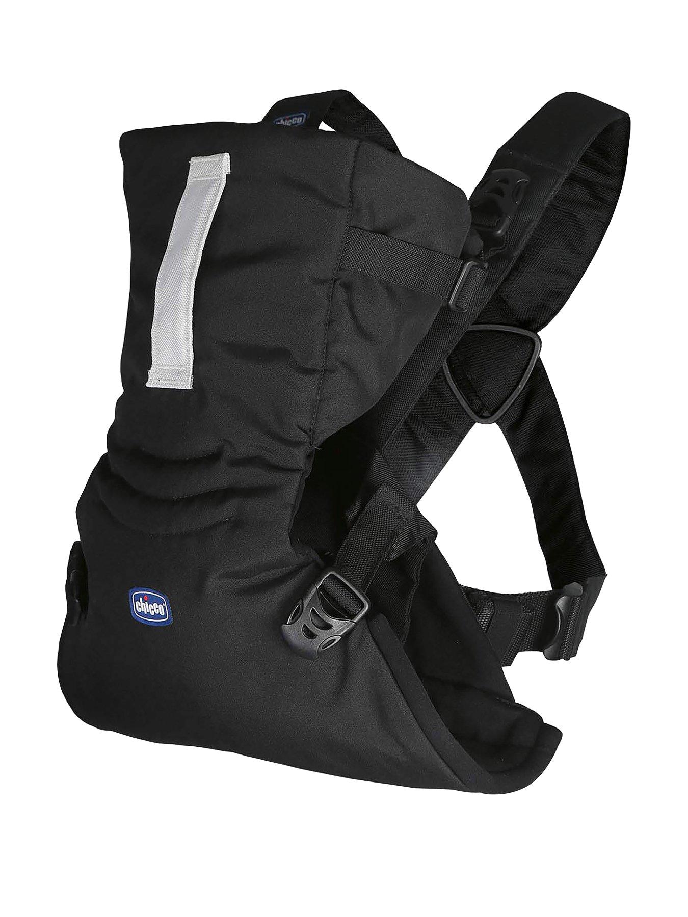 undefined Easy Fit Baby Carrier - Black - 4 Positions - Extra Head and Neck support for Newborn