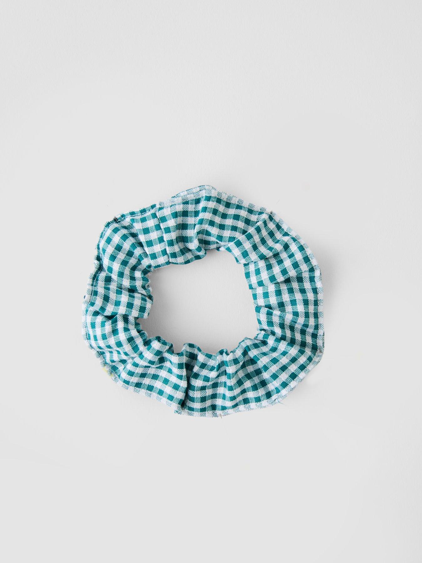  image of v-by-very-girls-gingham-playsuit-green
