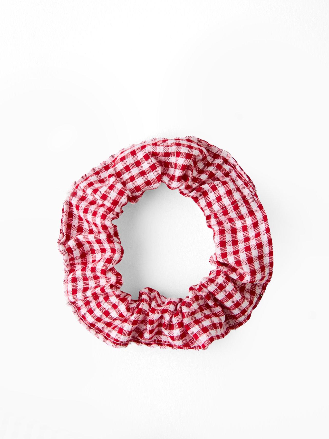  image of v-by-very-girls-gingham-playsuit-red