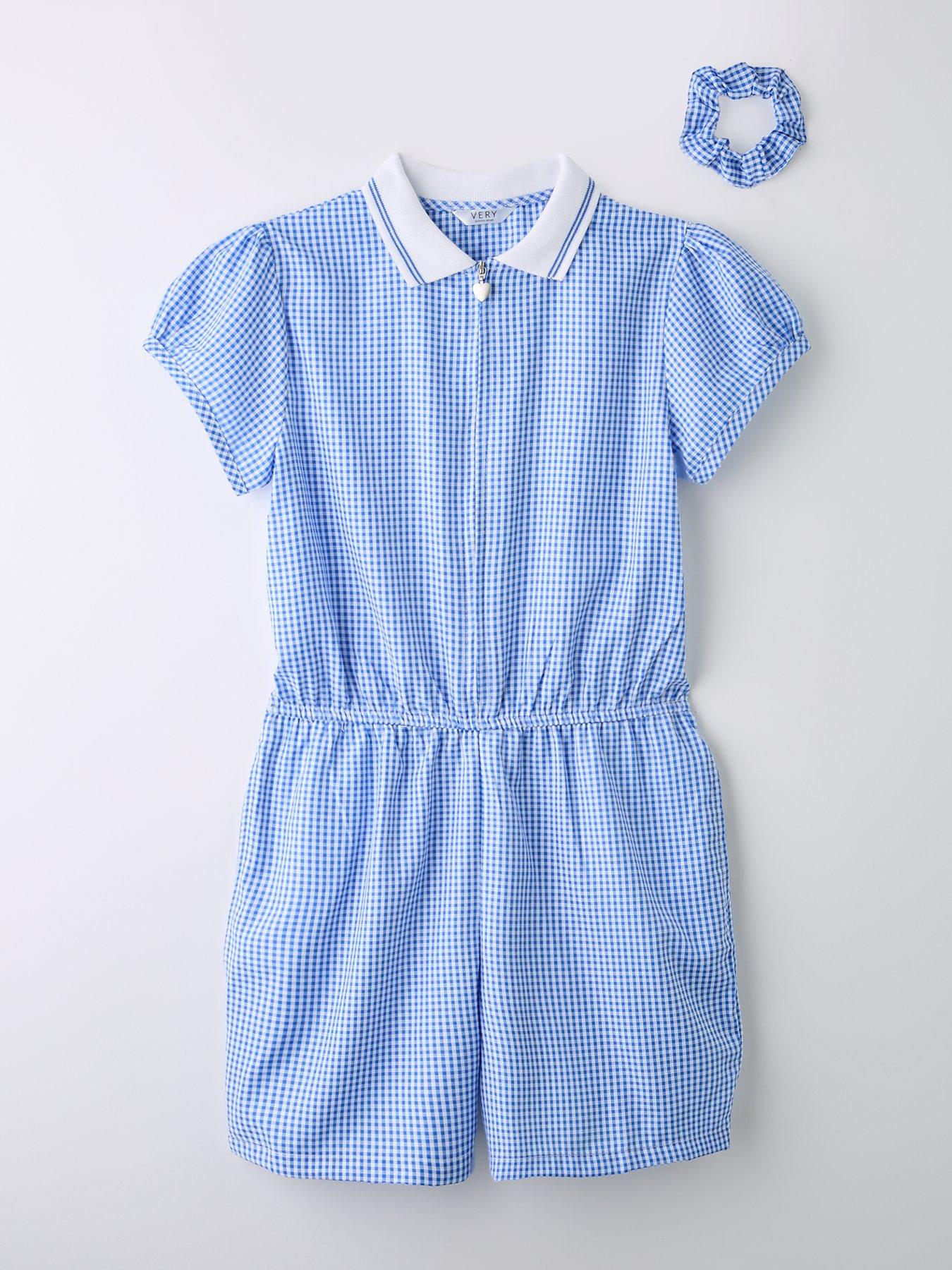 v-by-very-girls-gingham-playsuit-blue
