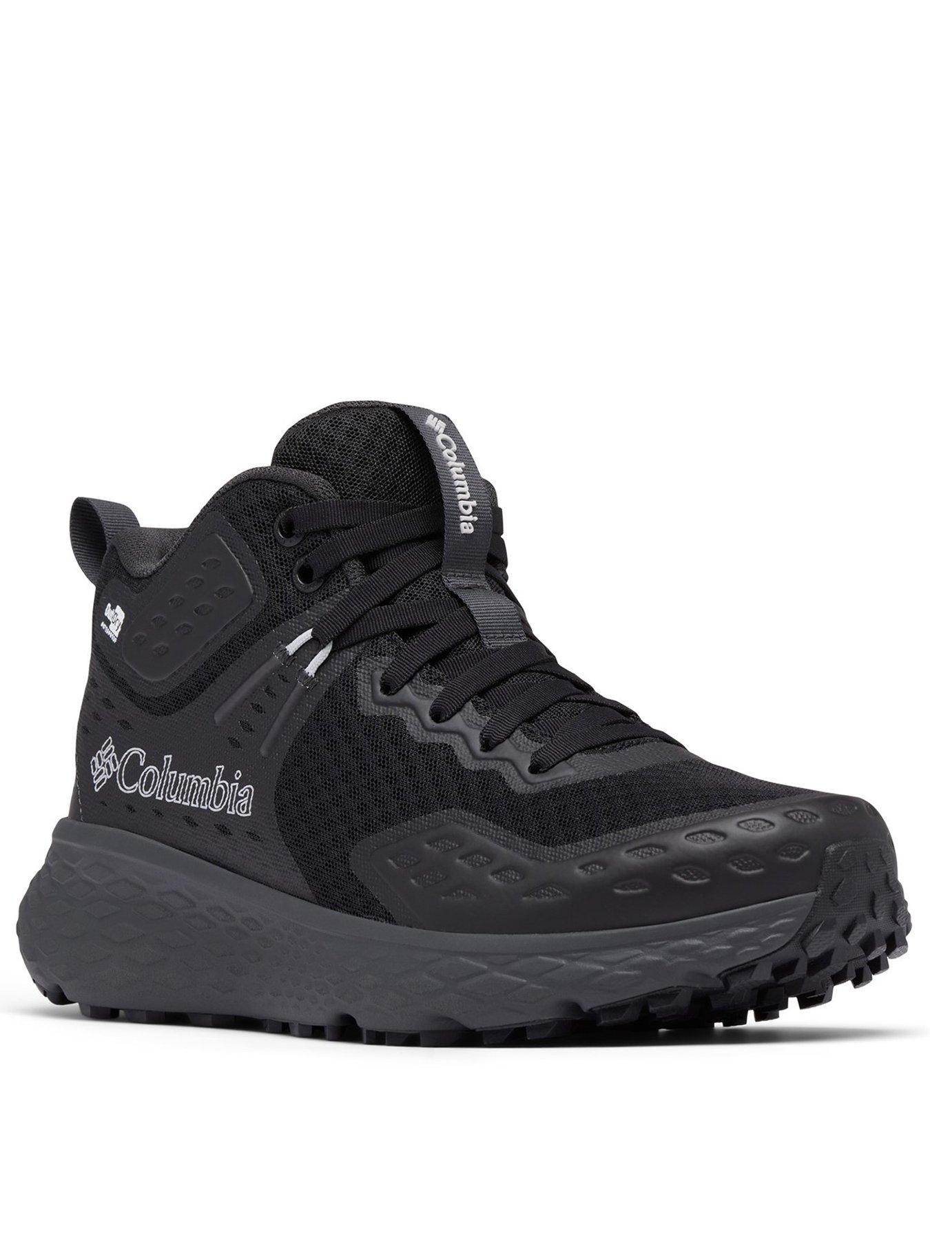  image of columbia-womens-konos-trs-outdry-waterproof-mid-hiking-boots-black