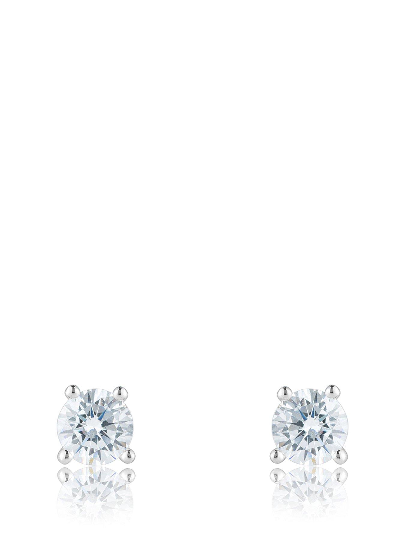undefined Diamond Stud Earrings G VS+ Lab Grown