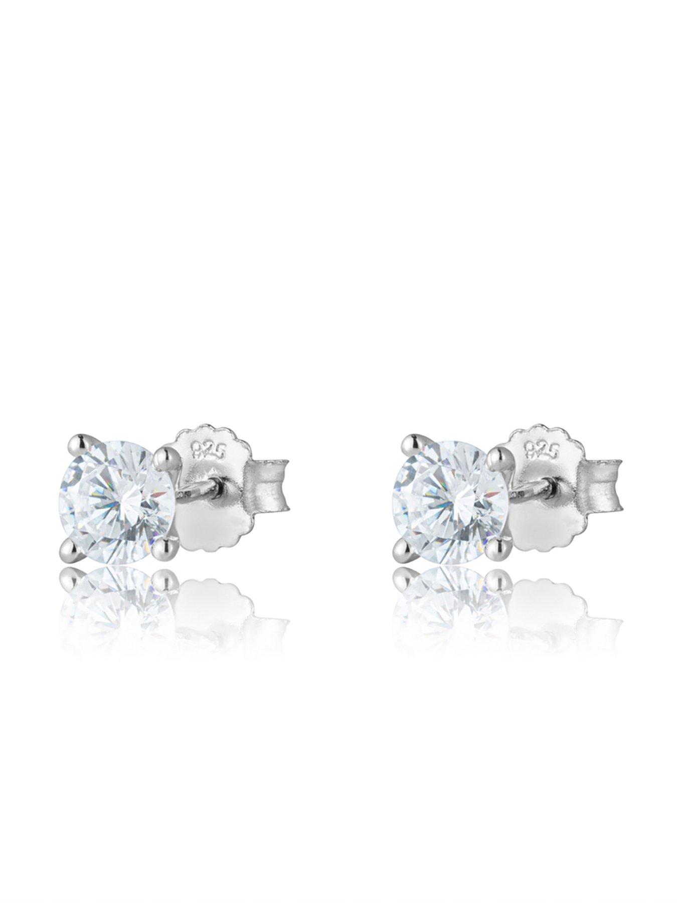 Image 4 of 5 of Love DIAMOND Diamond Stud Earrings G VS+ Lab Grown