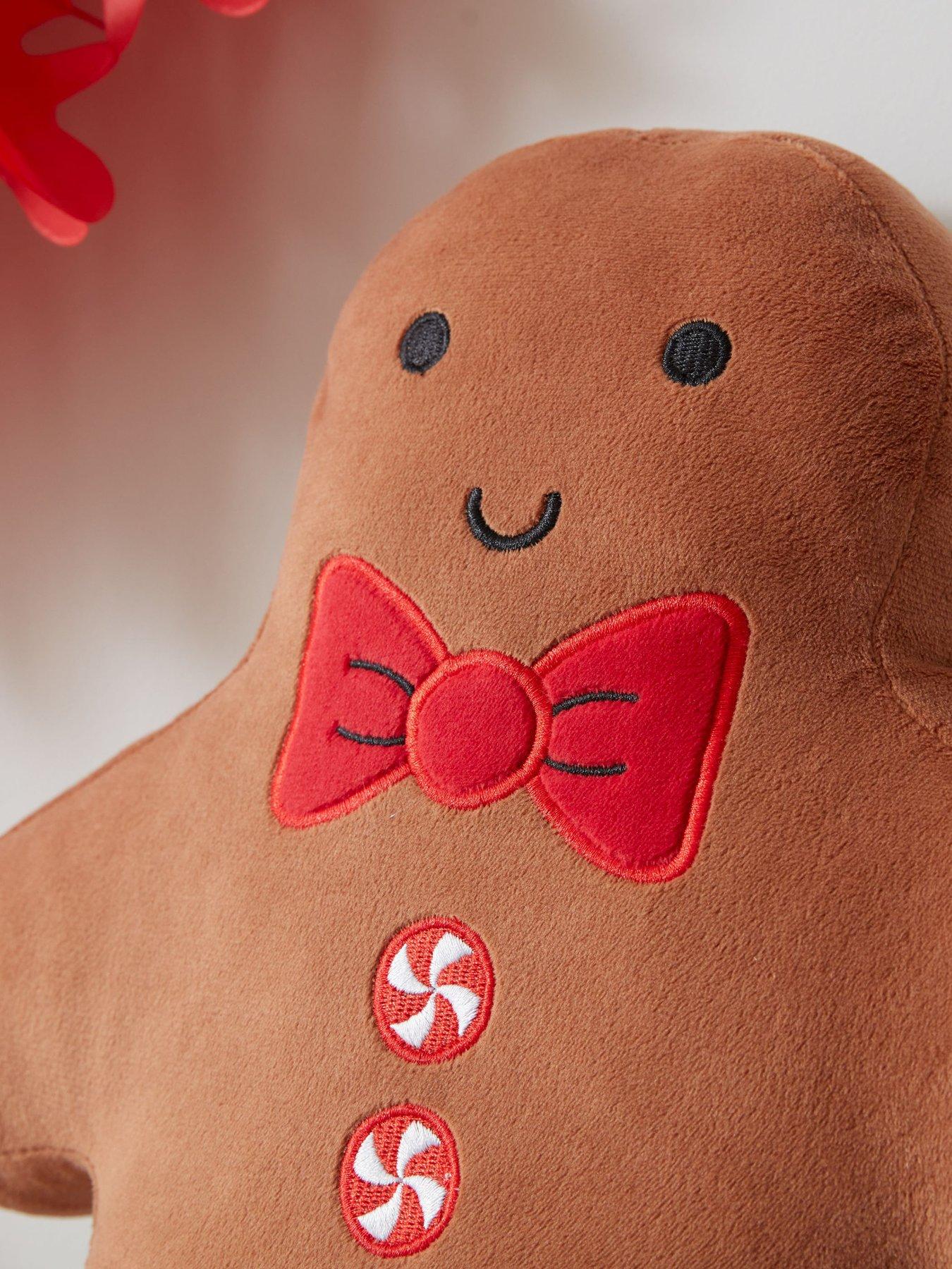 Image 3 of 3 of Catherine Lansfield Christmas Gingerbread 3D Cushion