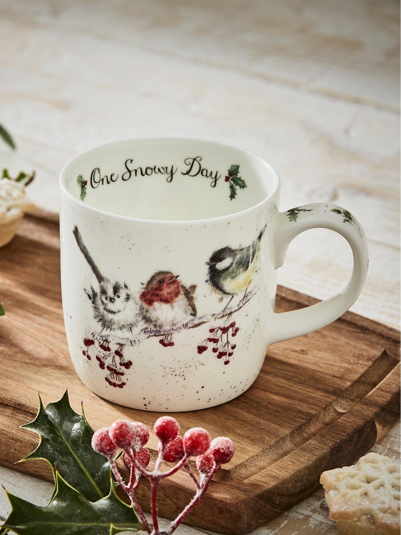 ROYAL WORCESTER Wrendale One Snowy Day Mug